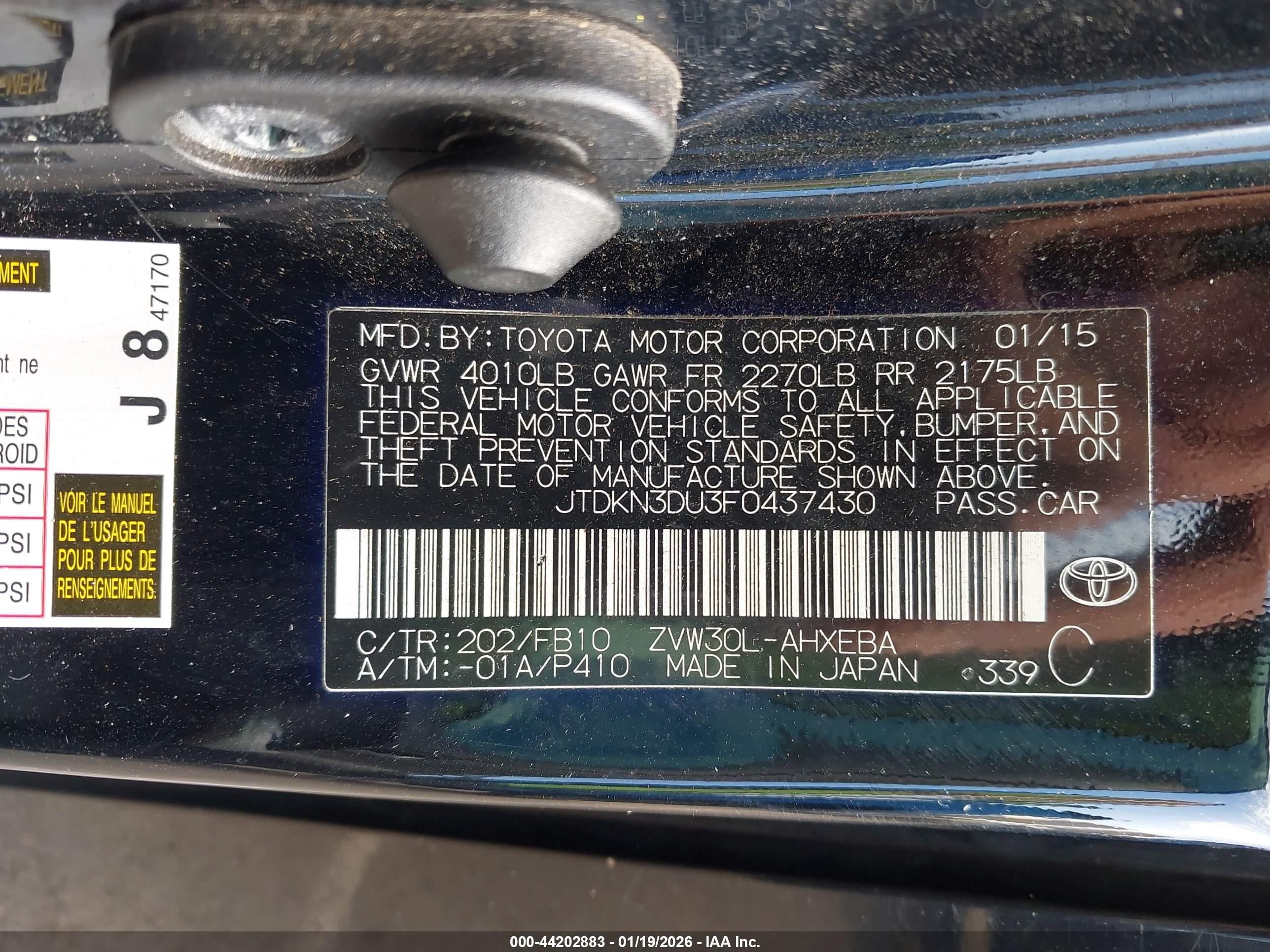 TOYOTA PRIUS image 9