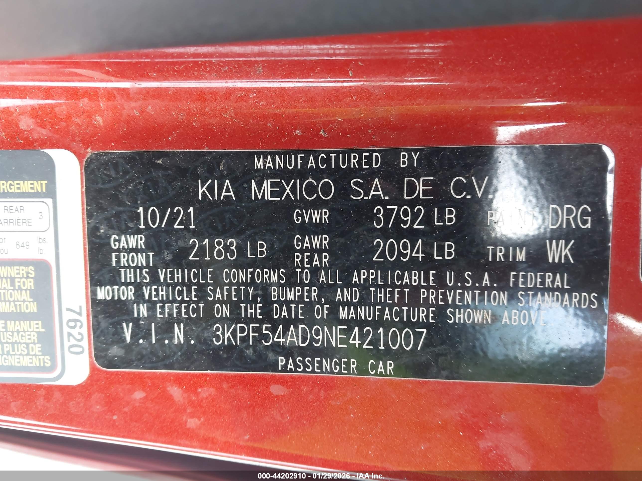 KIA FORTE image 9