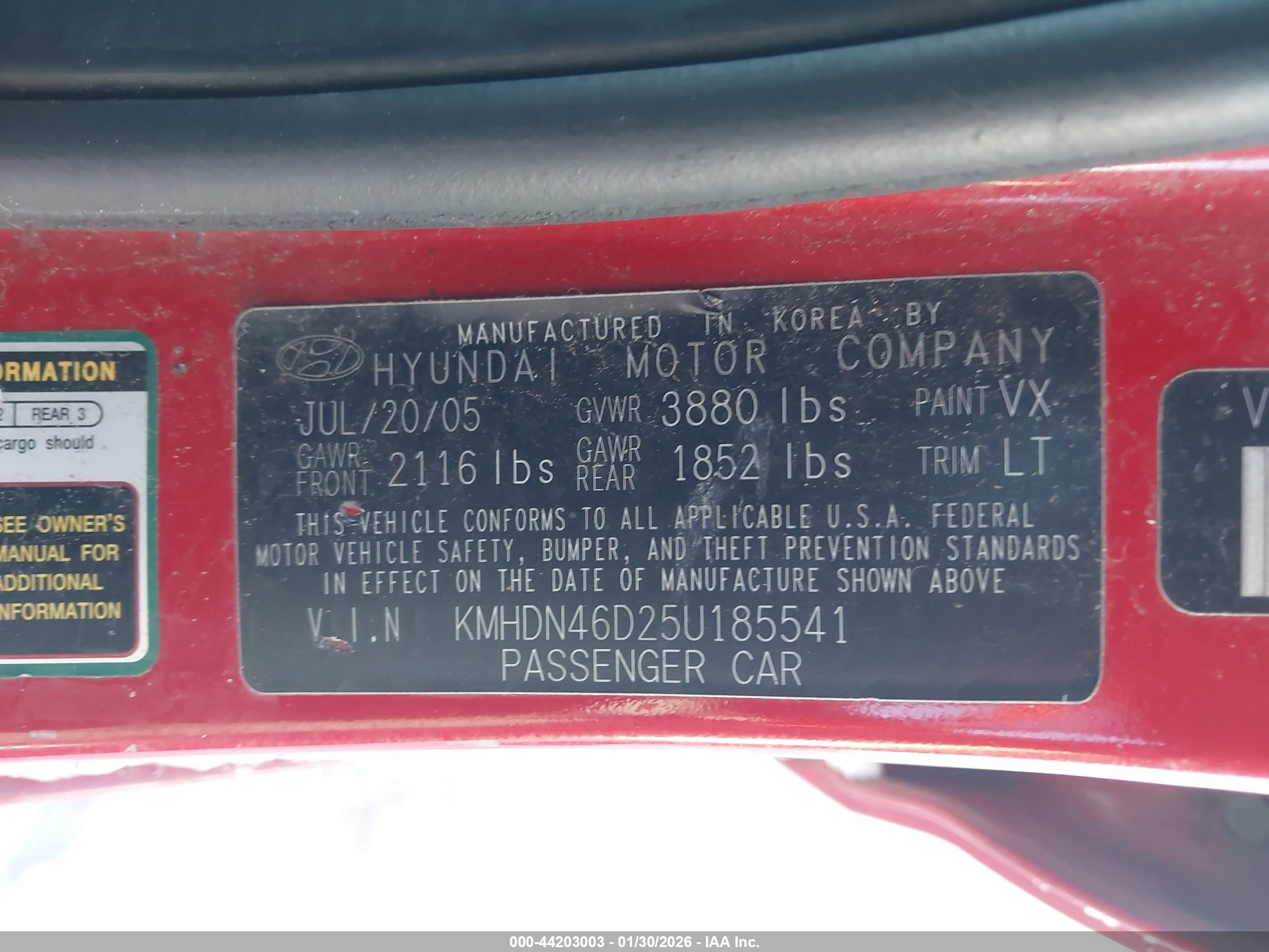 HYUNDAI ELANTRA image 9