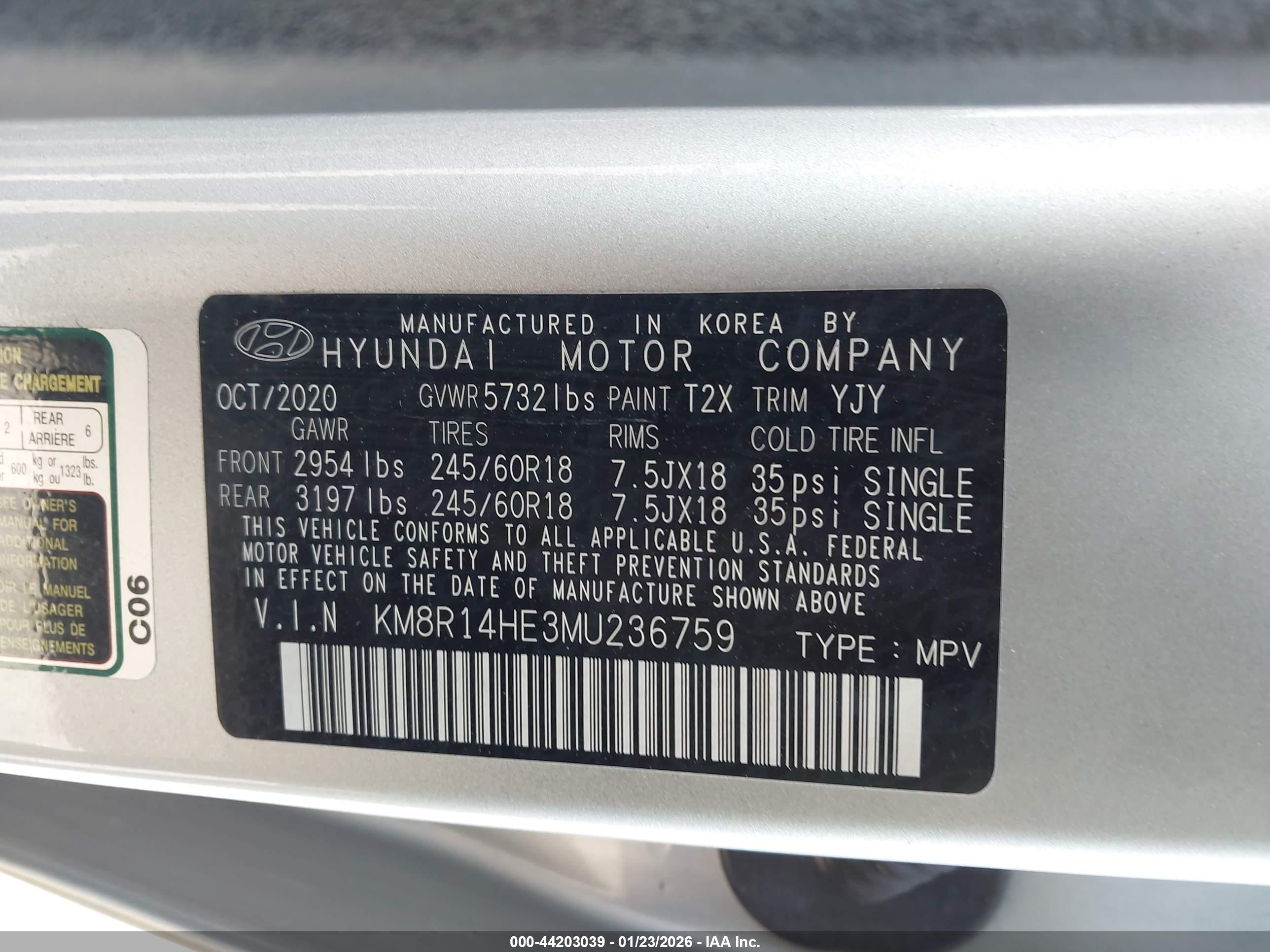 HYUNDAI PALISADE image 9