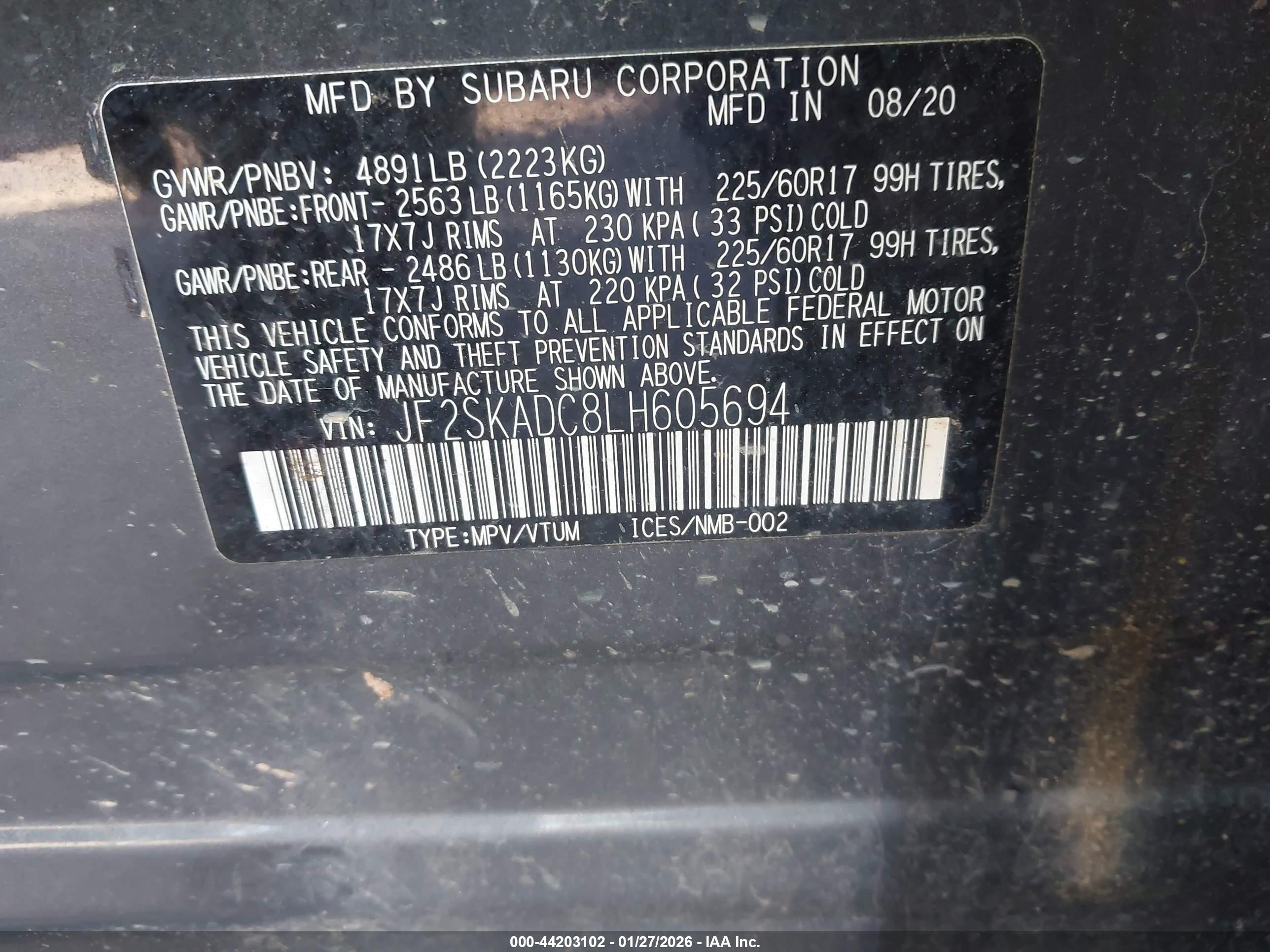 SUBARU FORESTER image 9