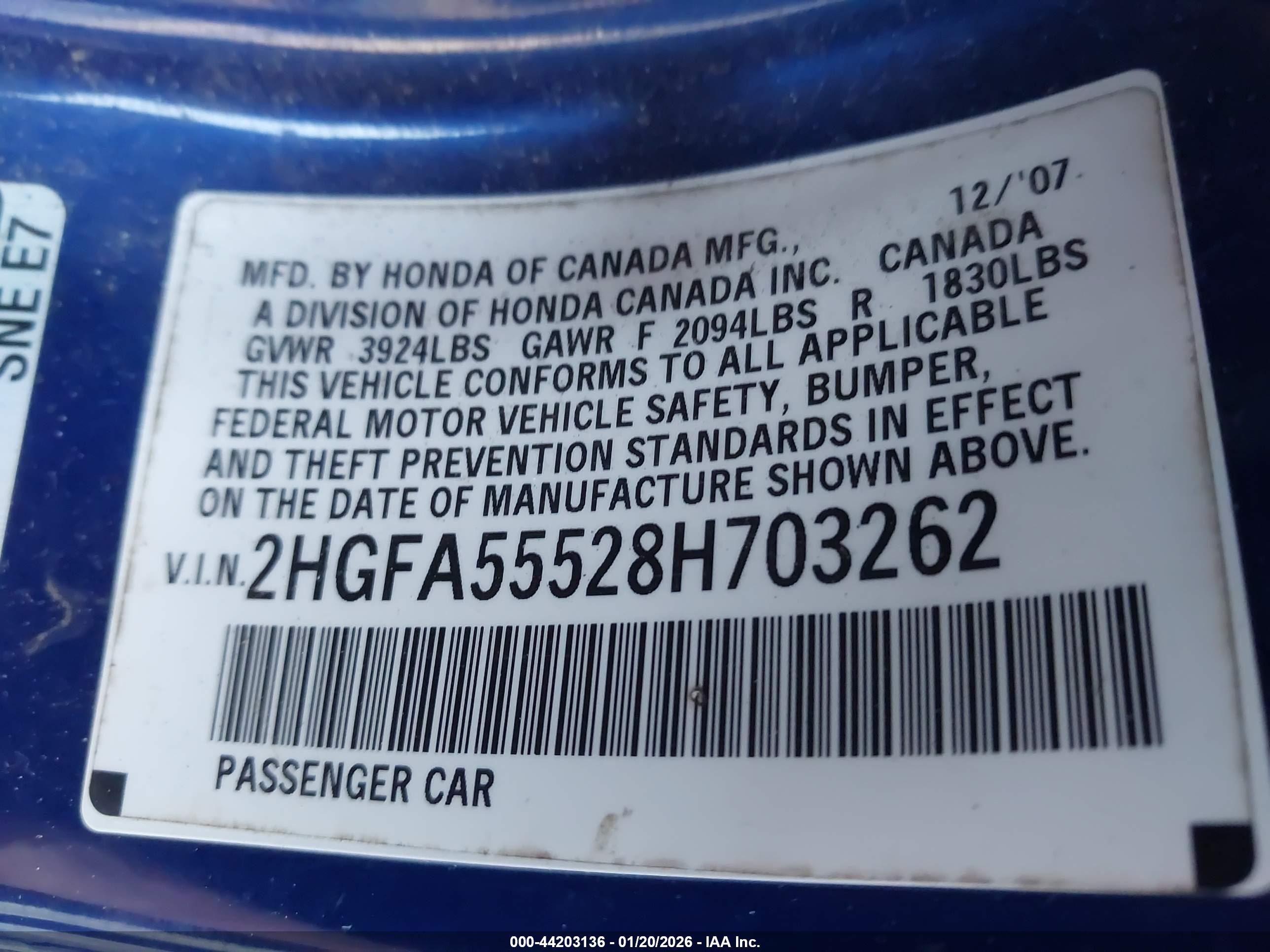HONDA CIVIC image 9