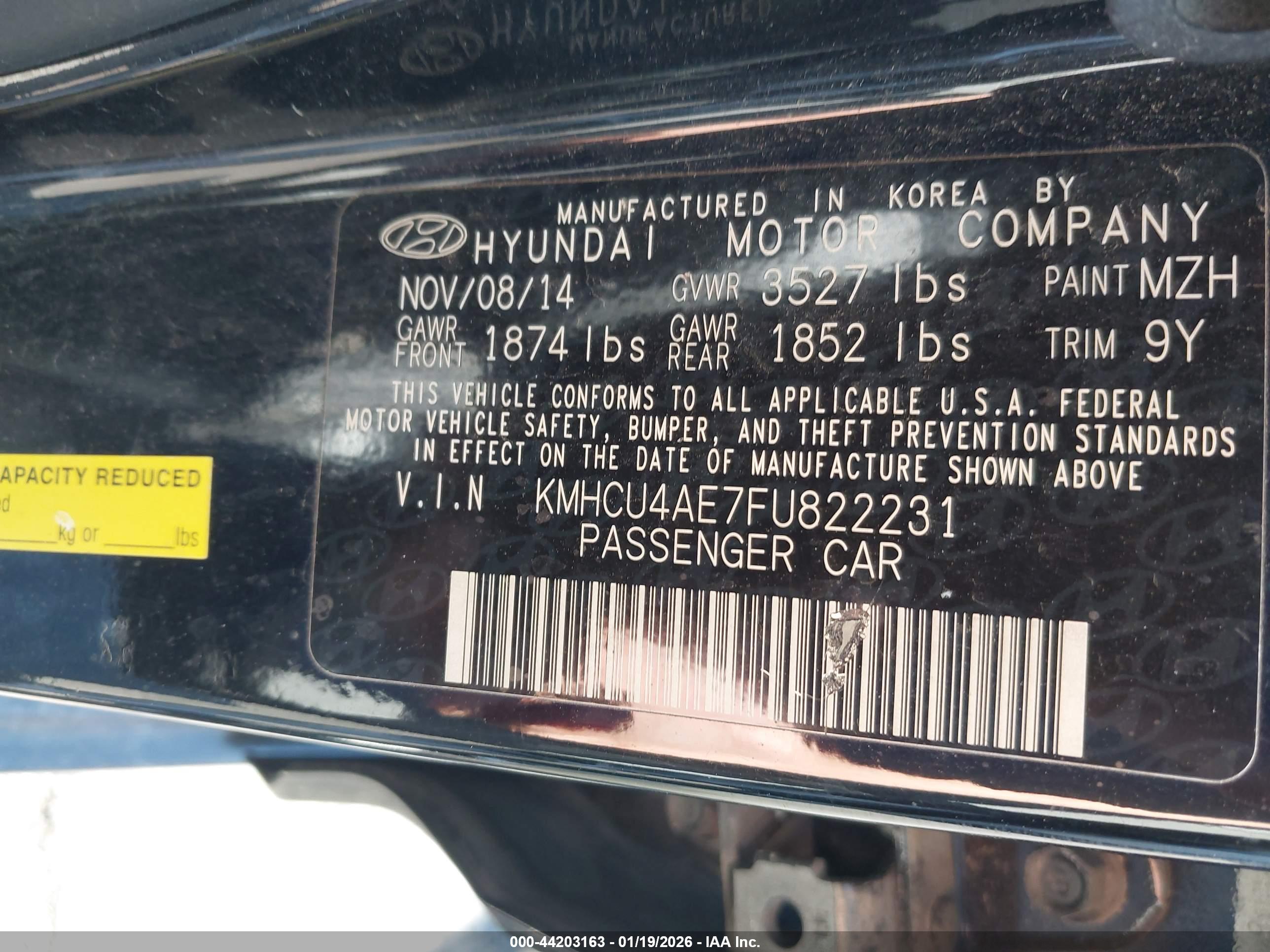 HYUNDAI ACCENT image 9