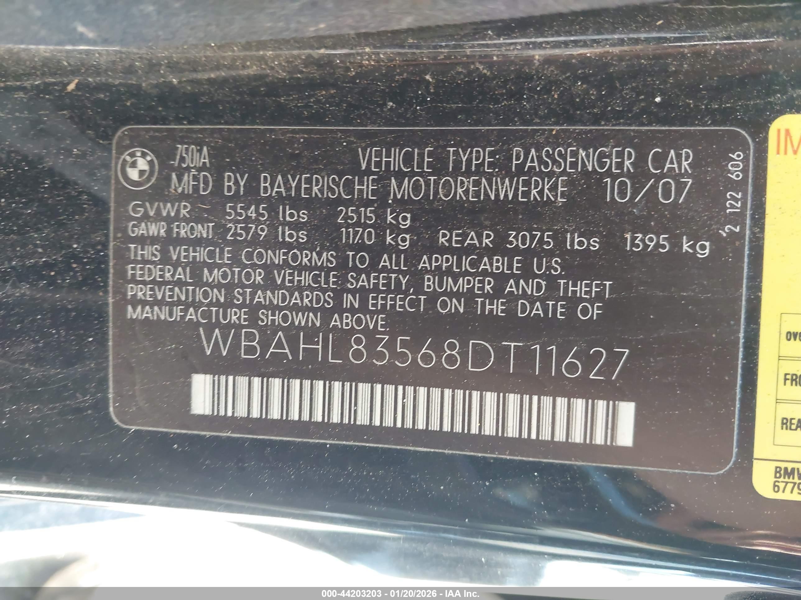 BMW 750I image 9