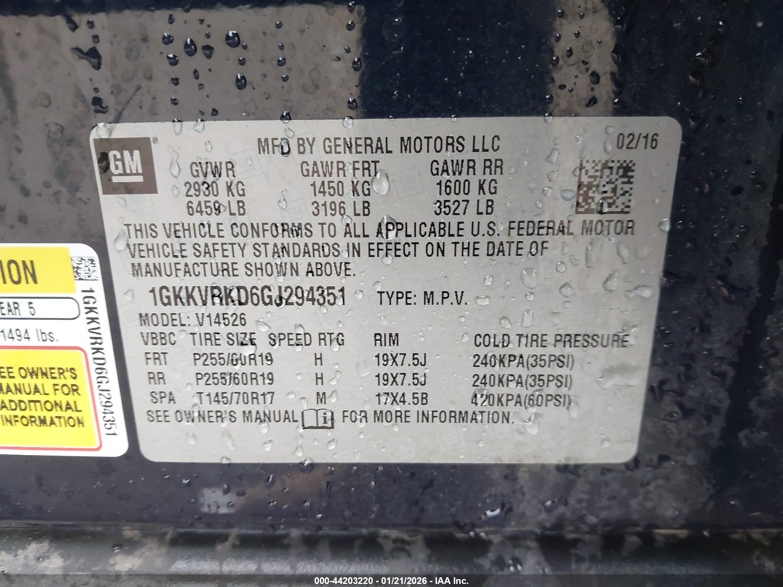 GMC ACADIA image 9
