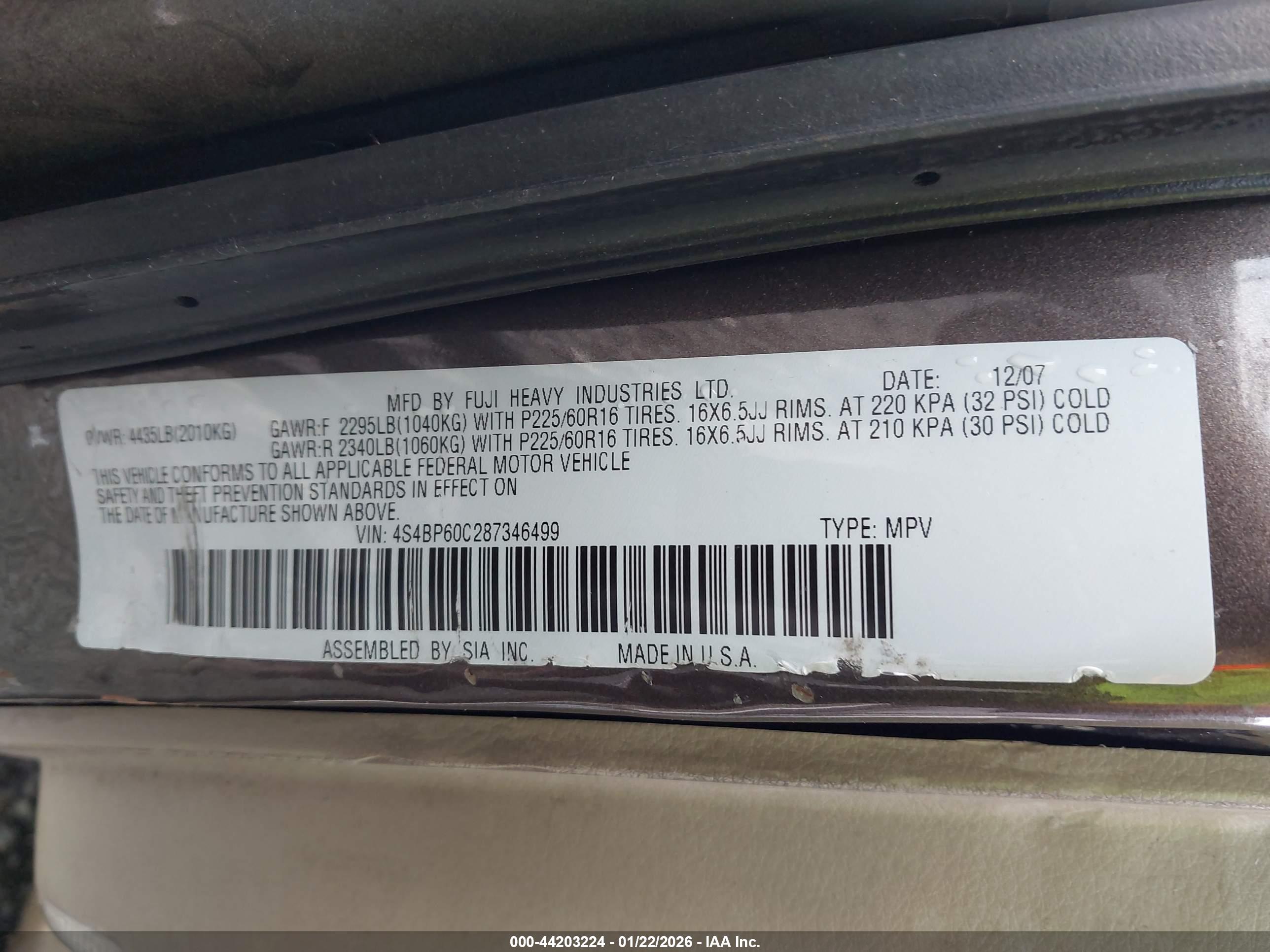 SUBARU OUTBACK image 9