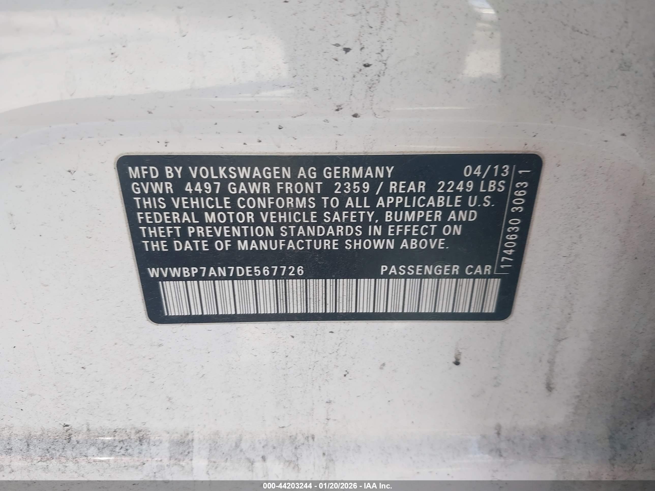 VOLKSWAGEN CC image 9