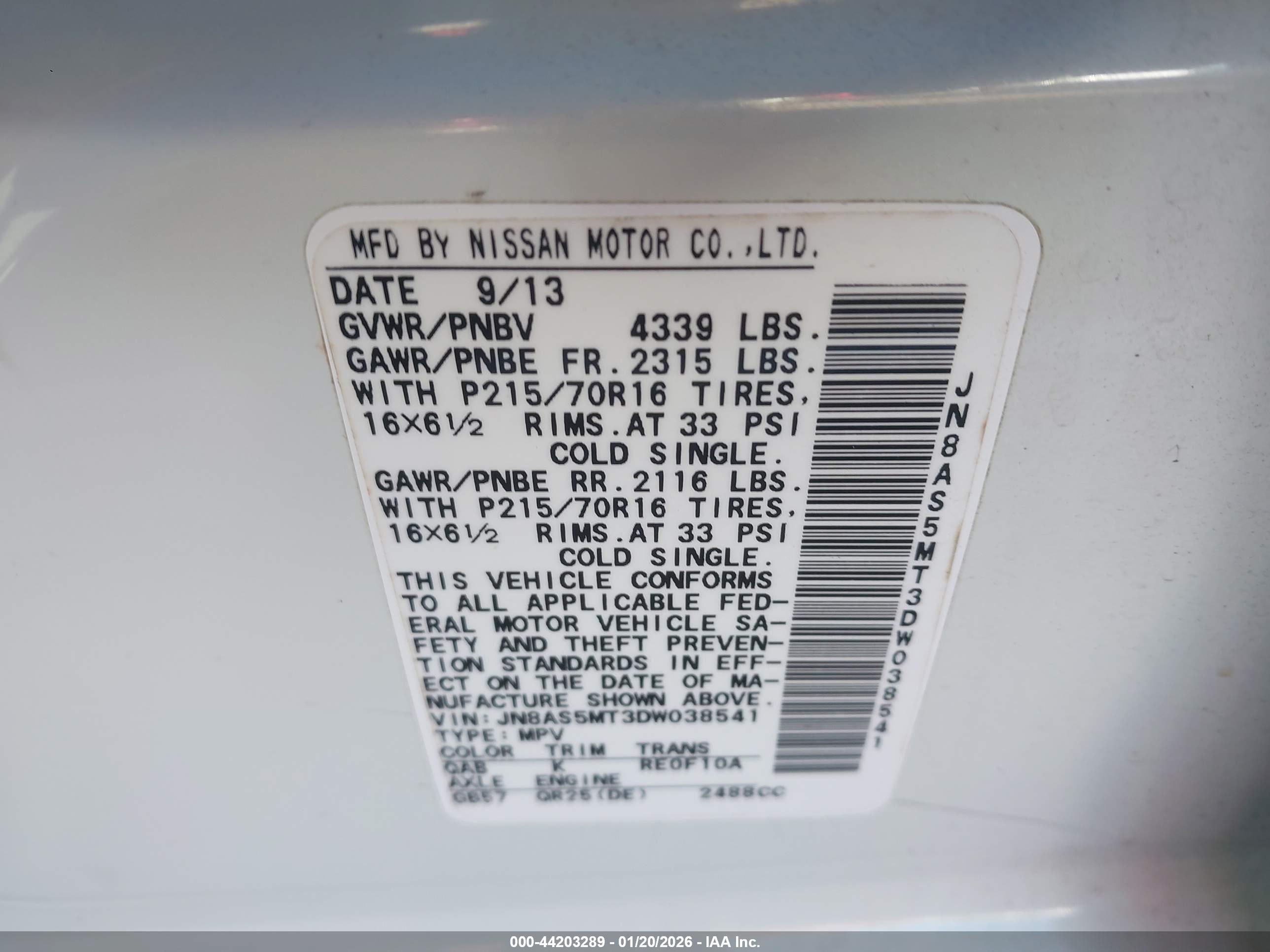 NISSAN ROGUE image 9