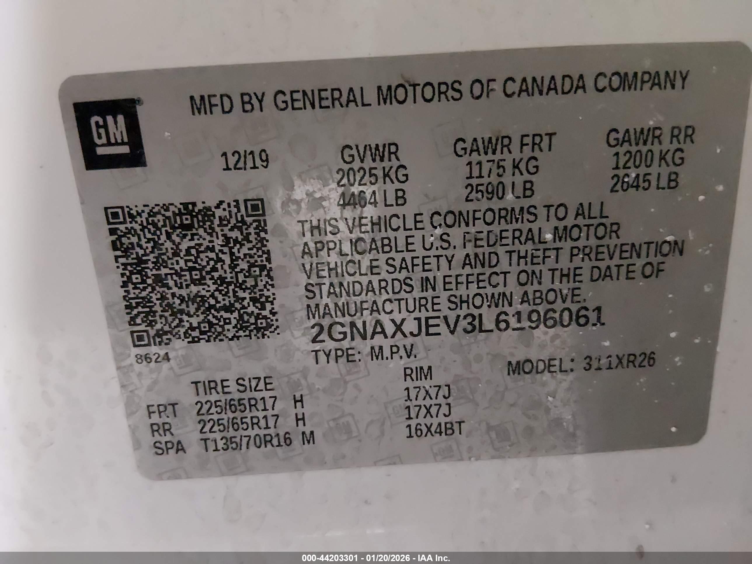 CHEVROLET EQUINOX image 9