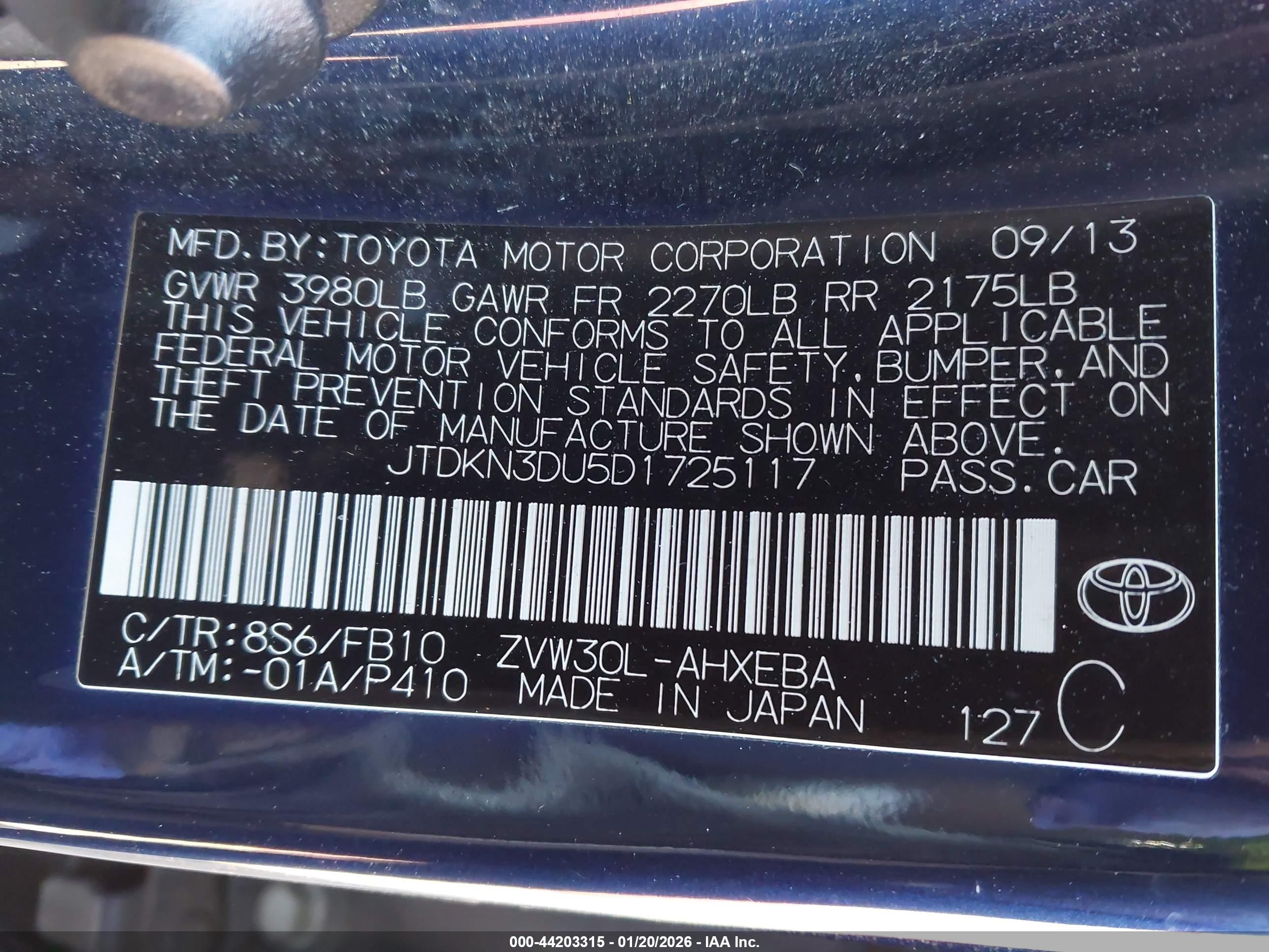 TOYOTA PRIUS image 9