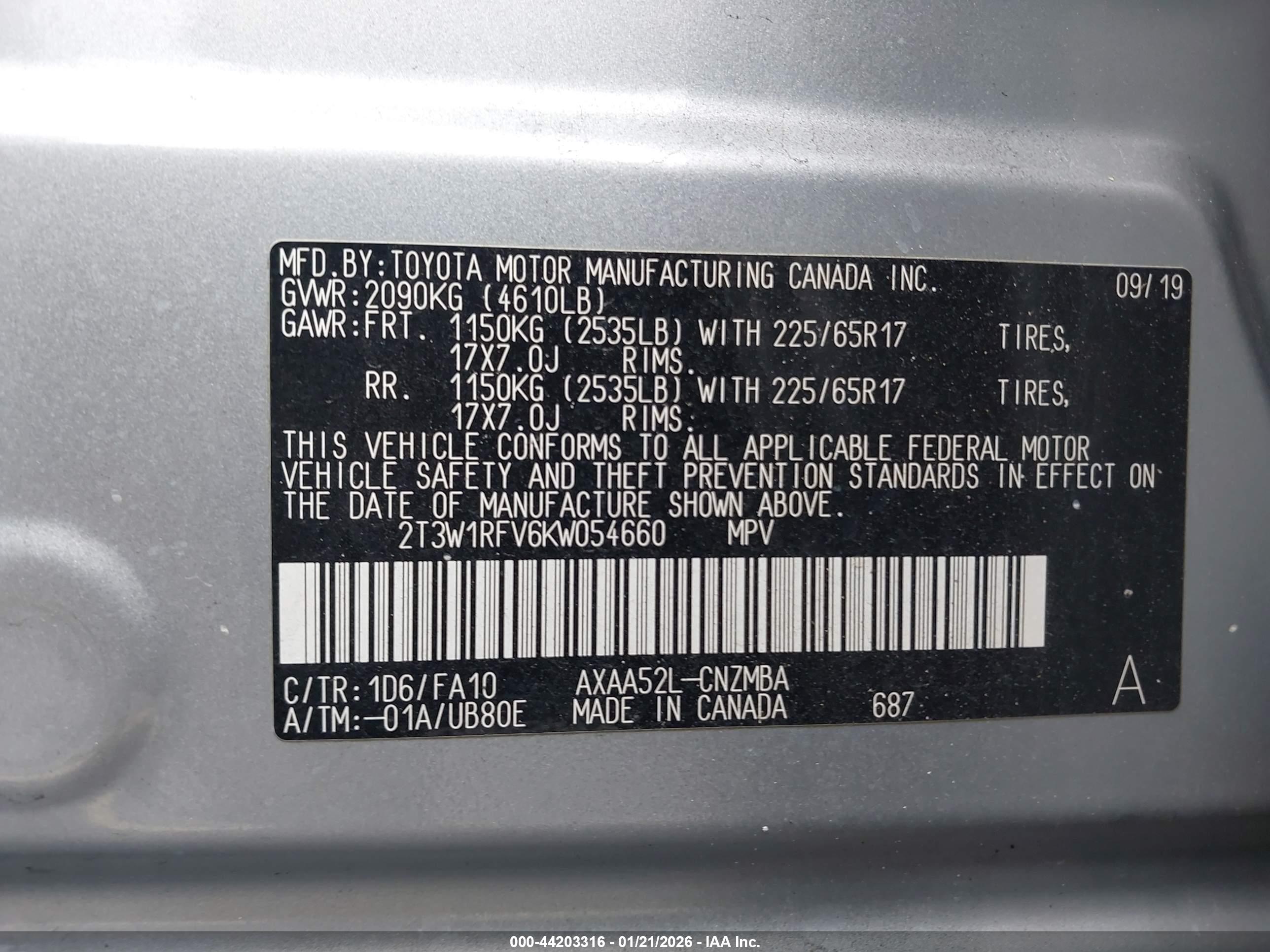 TOYOTA RAV4 image 9