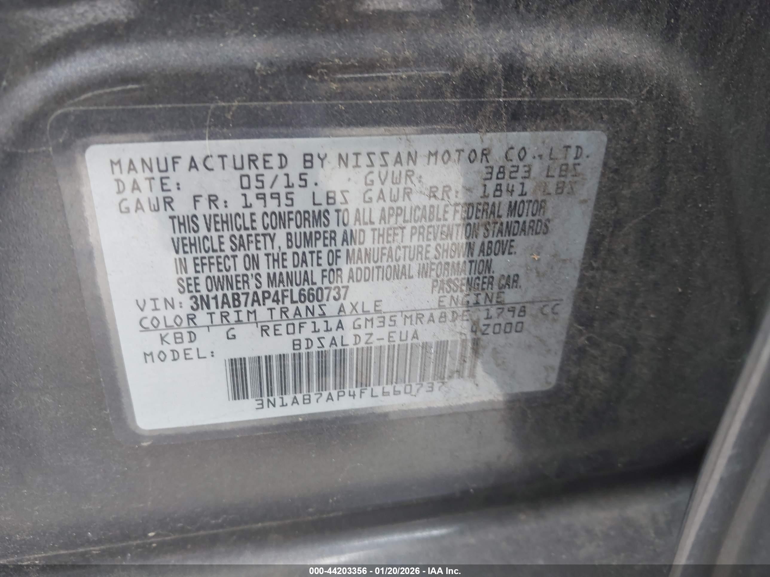 NISSAN SENTRA image 9