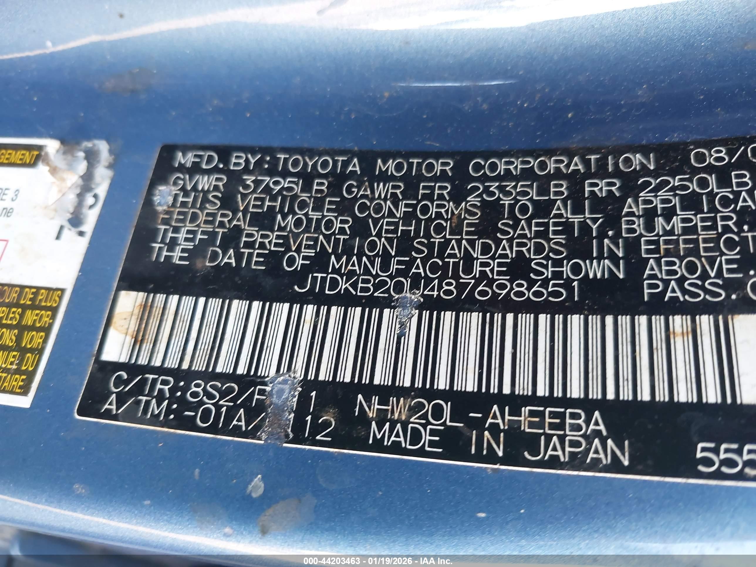 TOYOTA PRIUS image 9