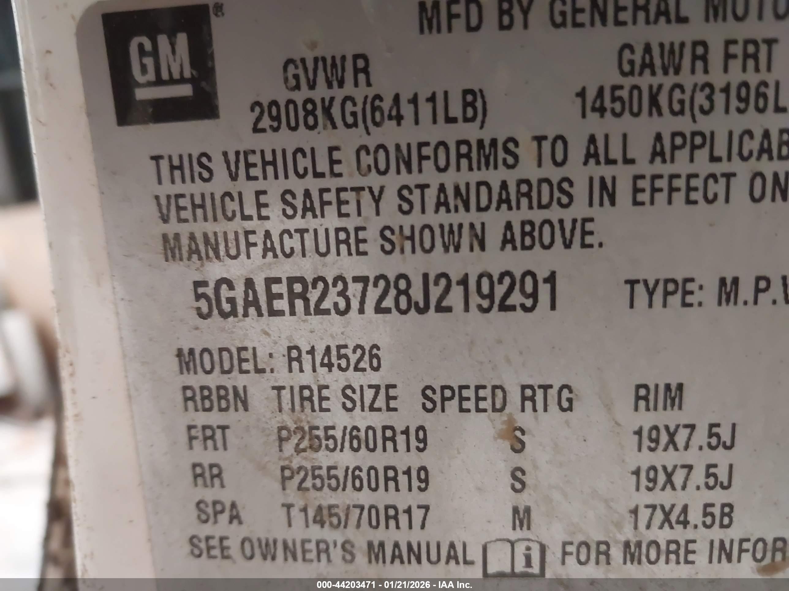 BUICK ENCLAVE image 9