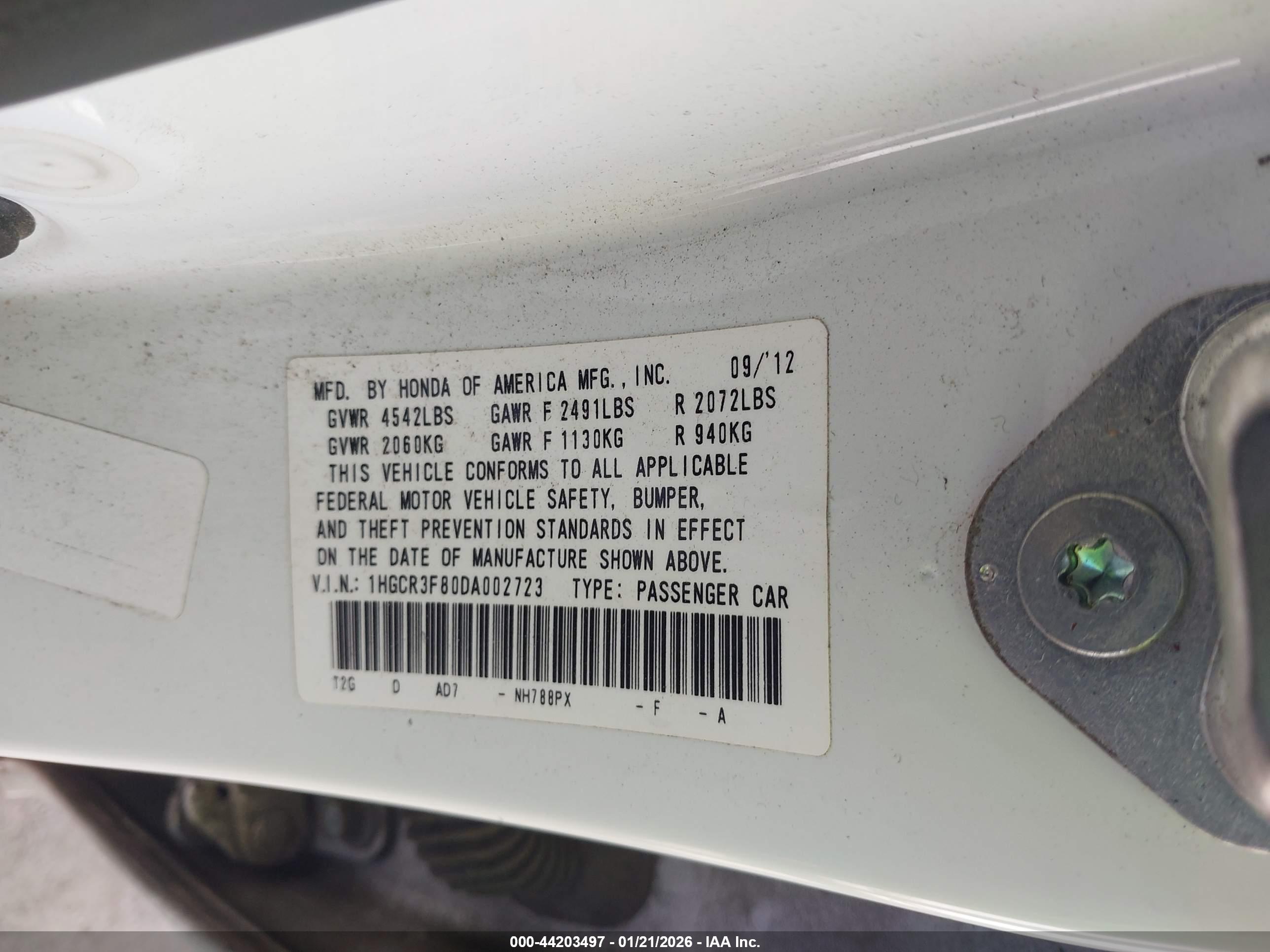 HONDA ACCORD image 9