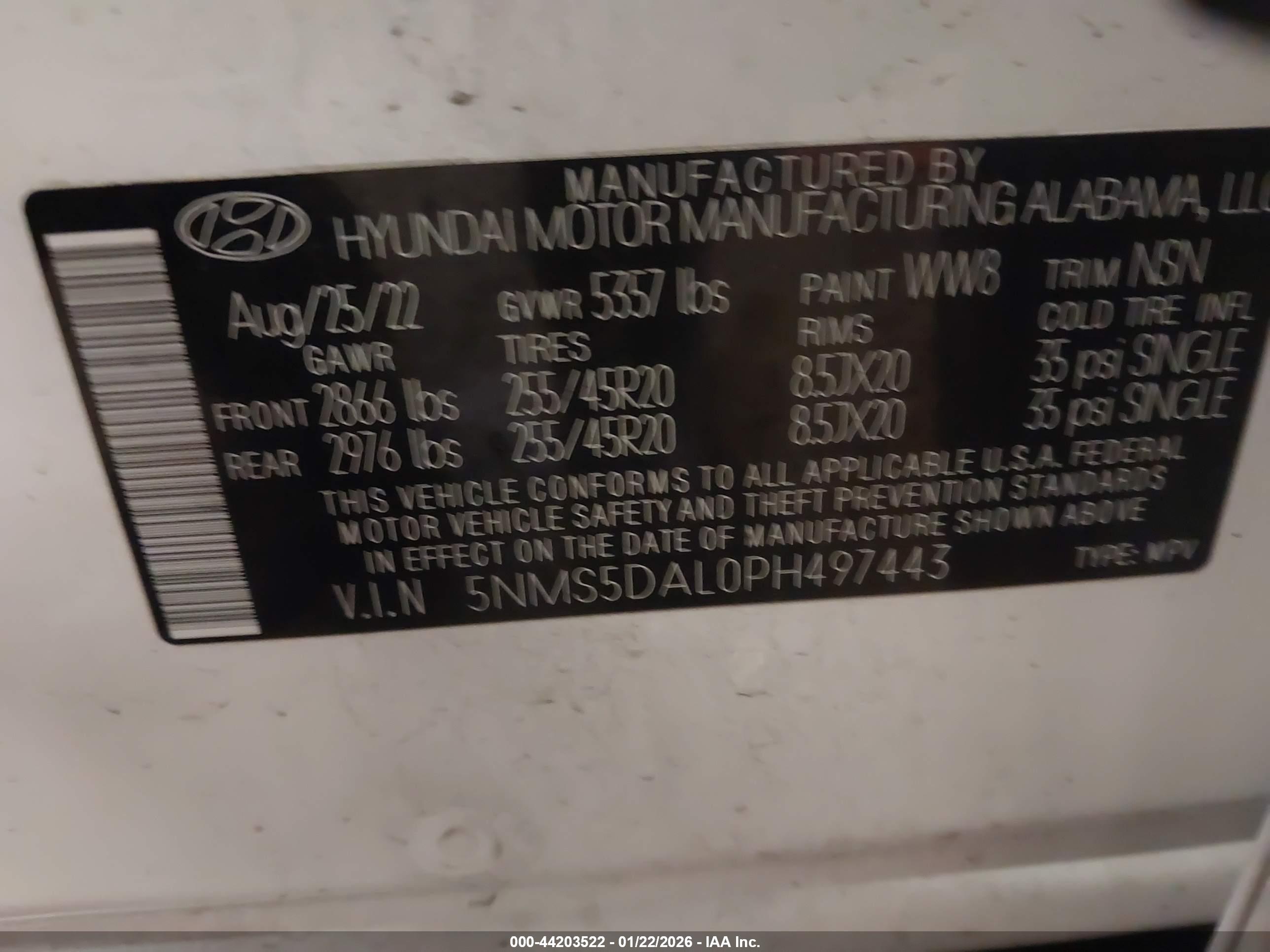 HYUNDAI SANTA image 9
