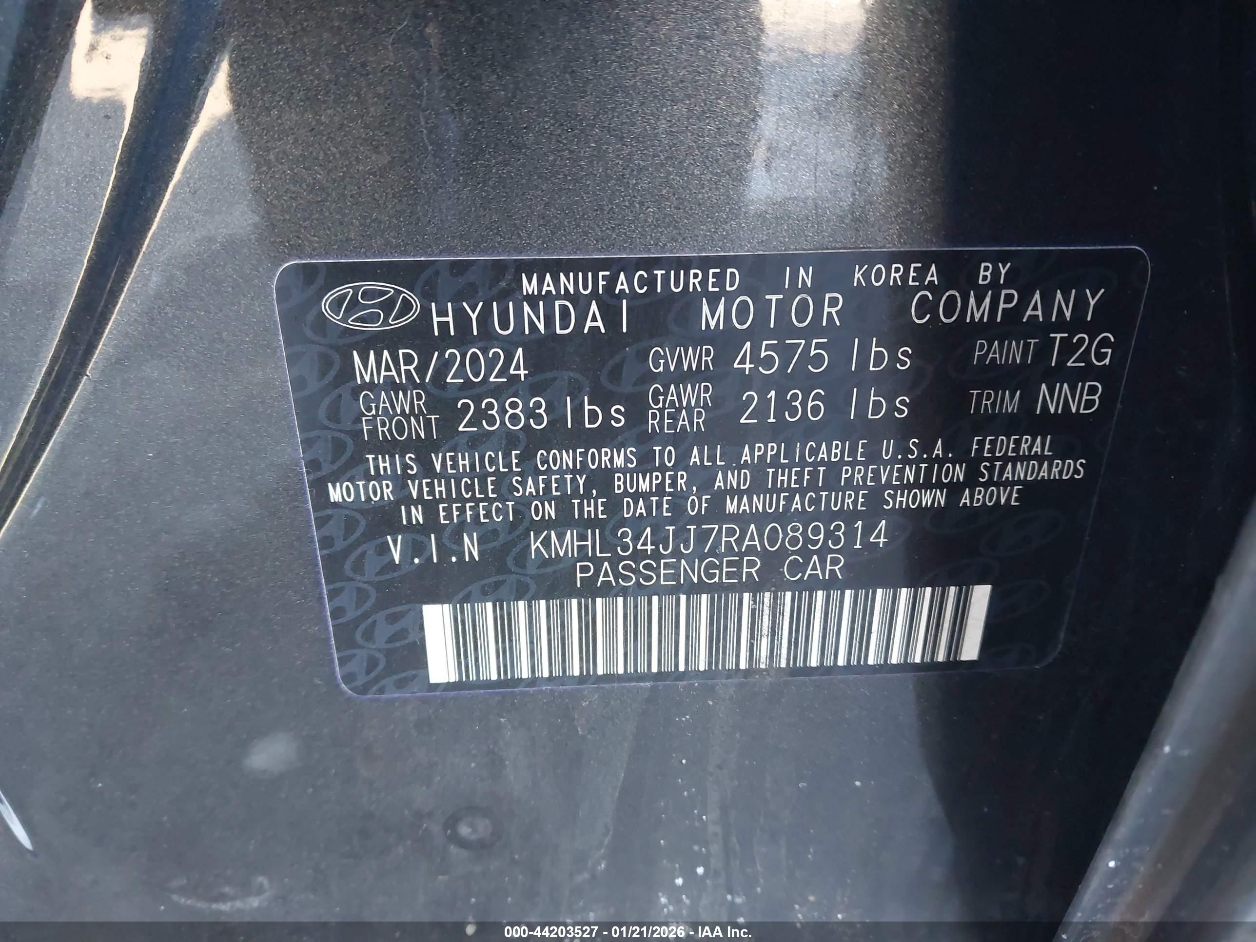 HYUNDAI SONATA image 9