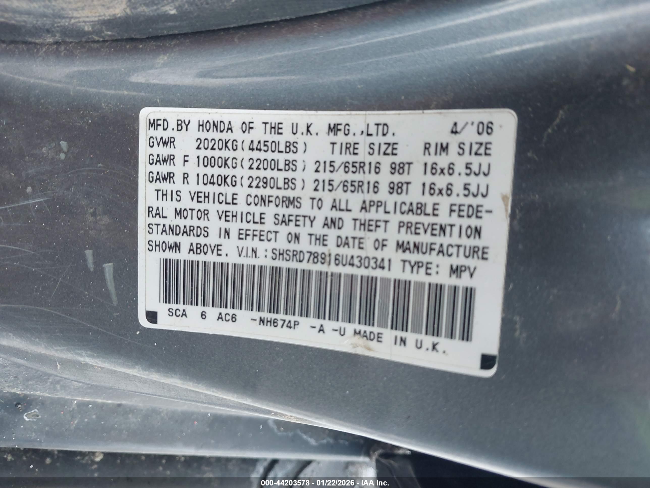 HONDA CR-V image 9