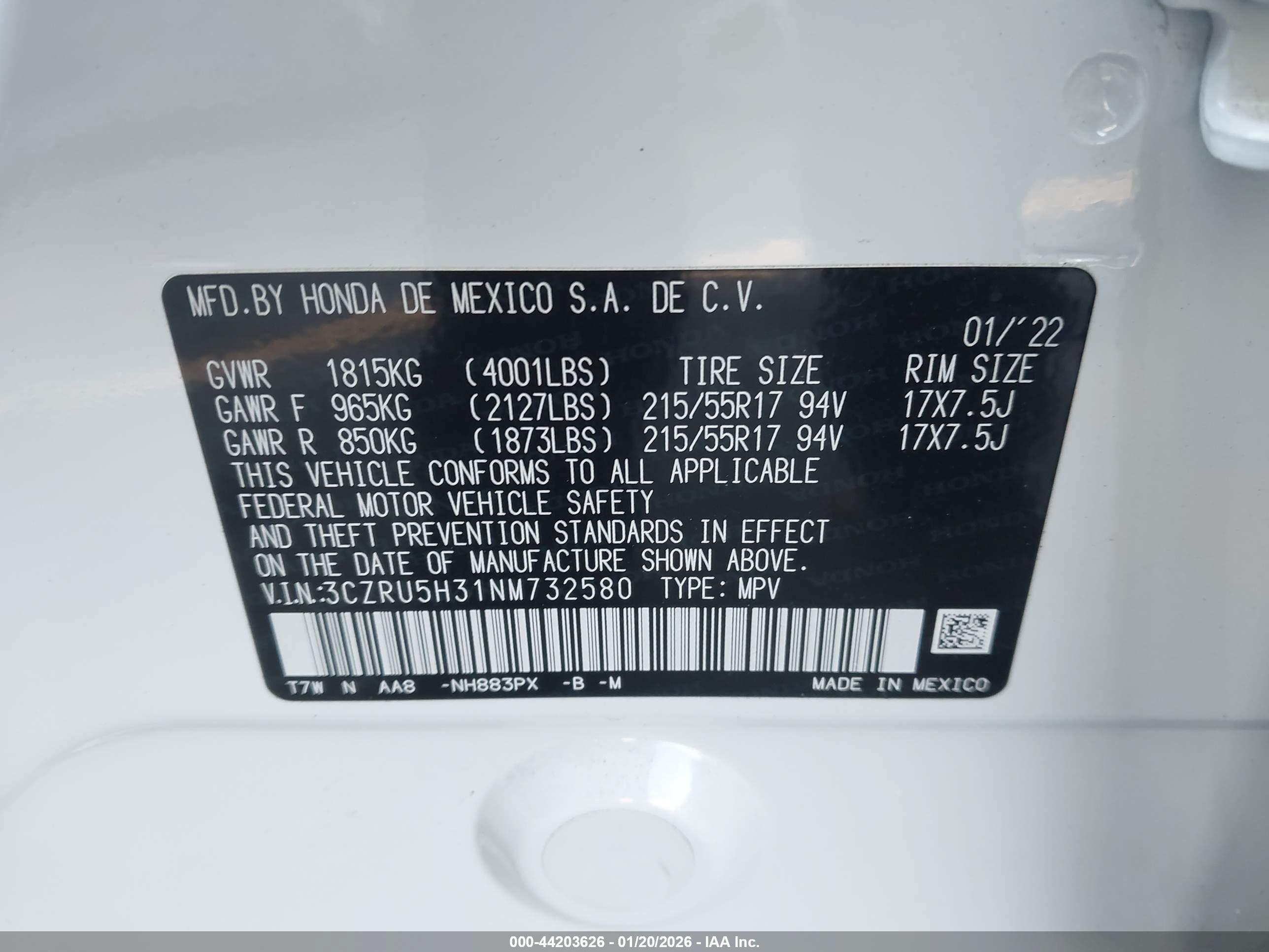 HONDA HR-V image 9