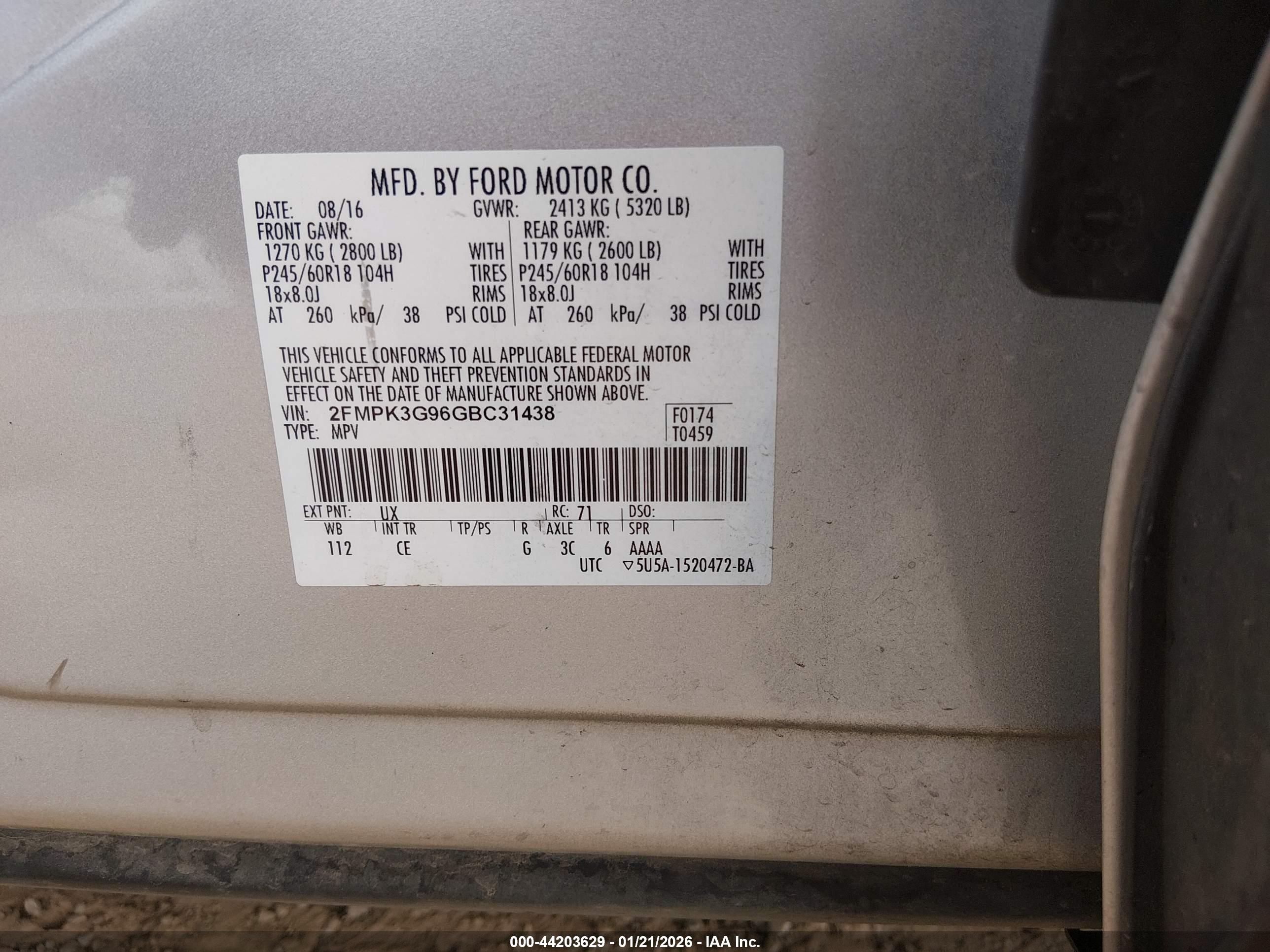FORD EDGE image 9