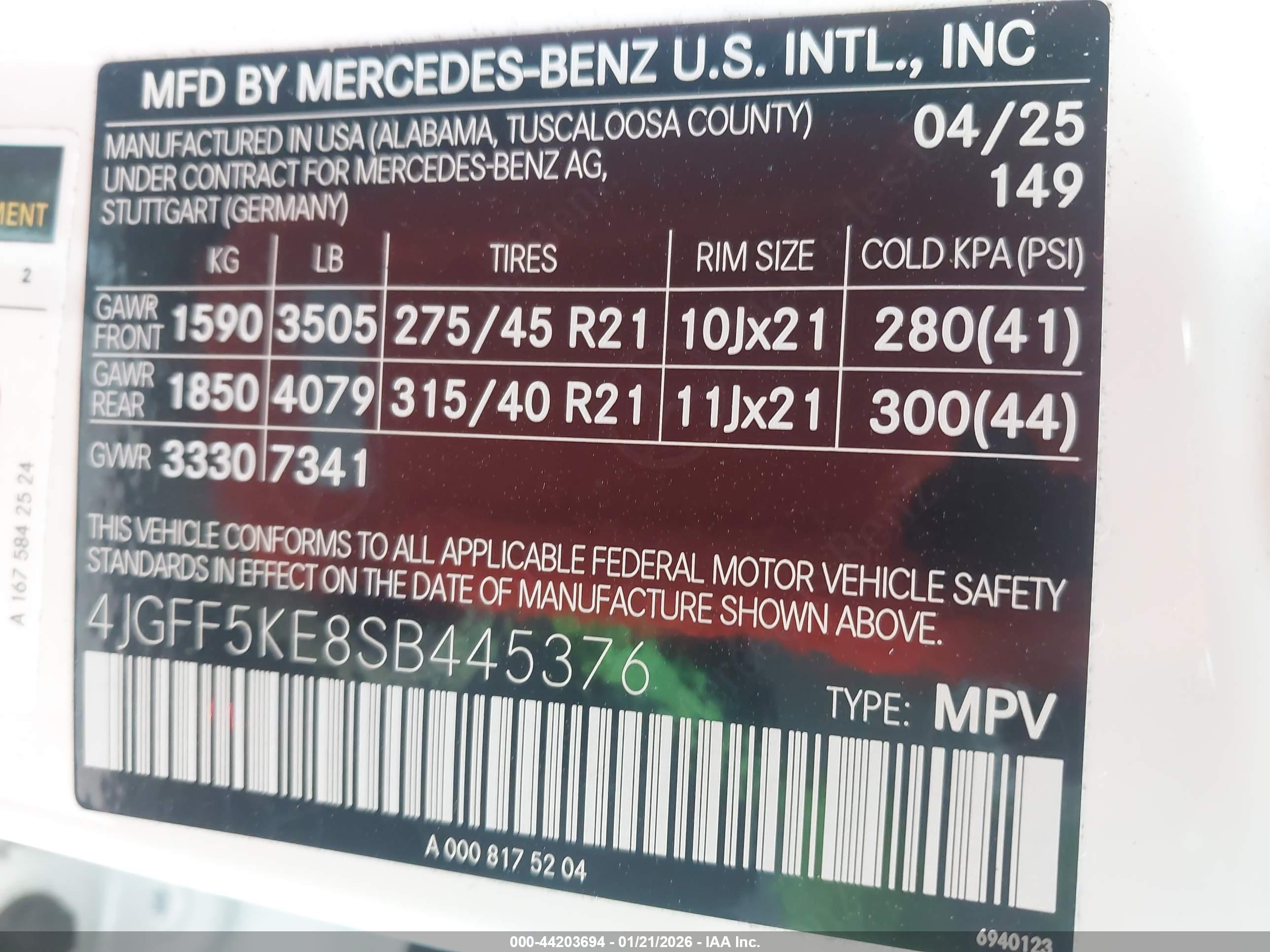 MERCEDES-BENZ GLS image 9