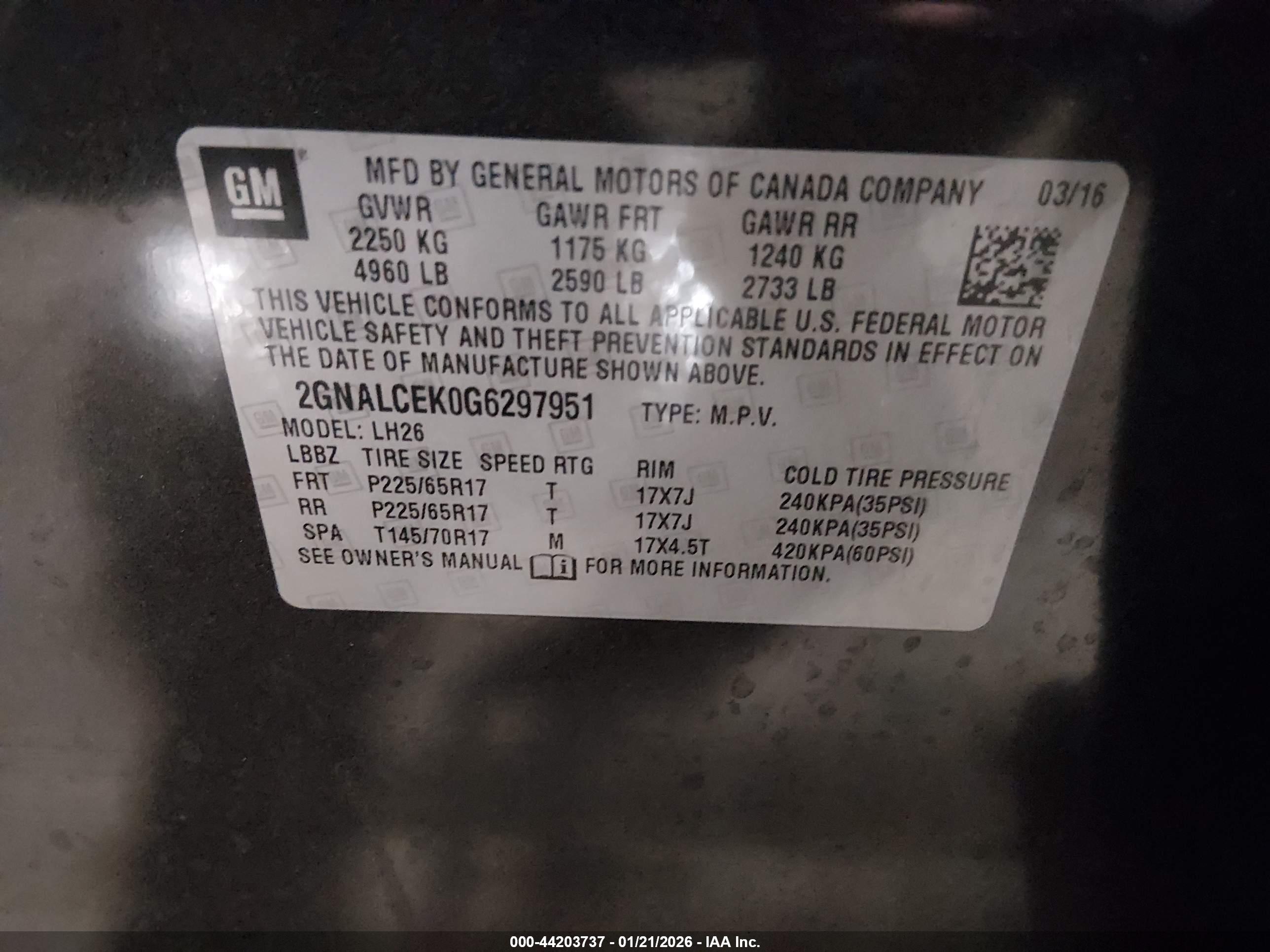 CHEVROLET EQUINOX image 9