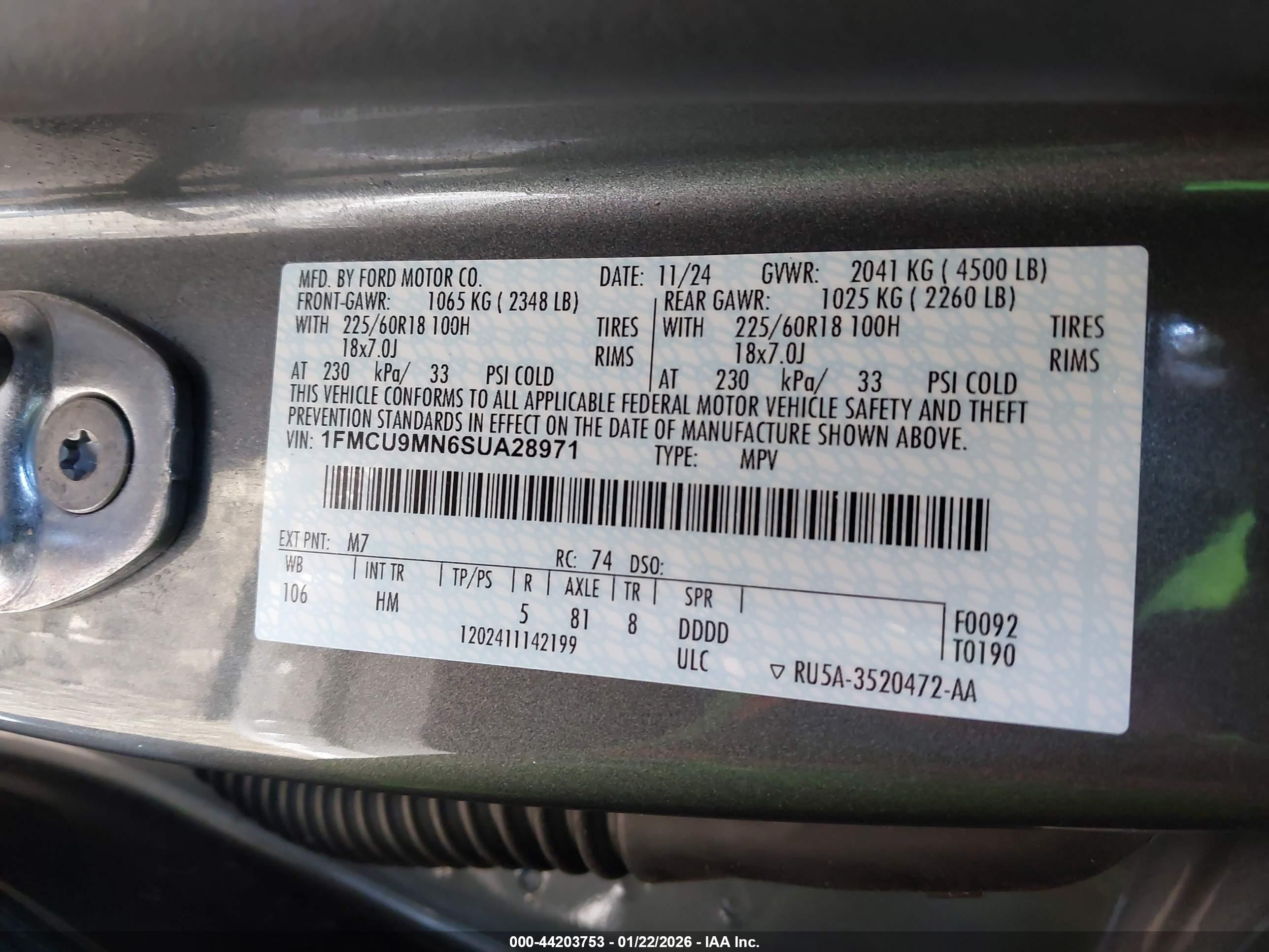 FORD ESCAPE image 9