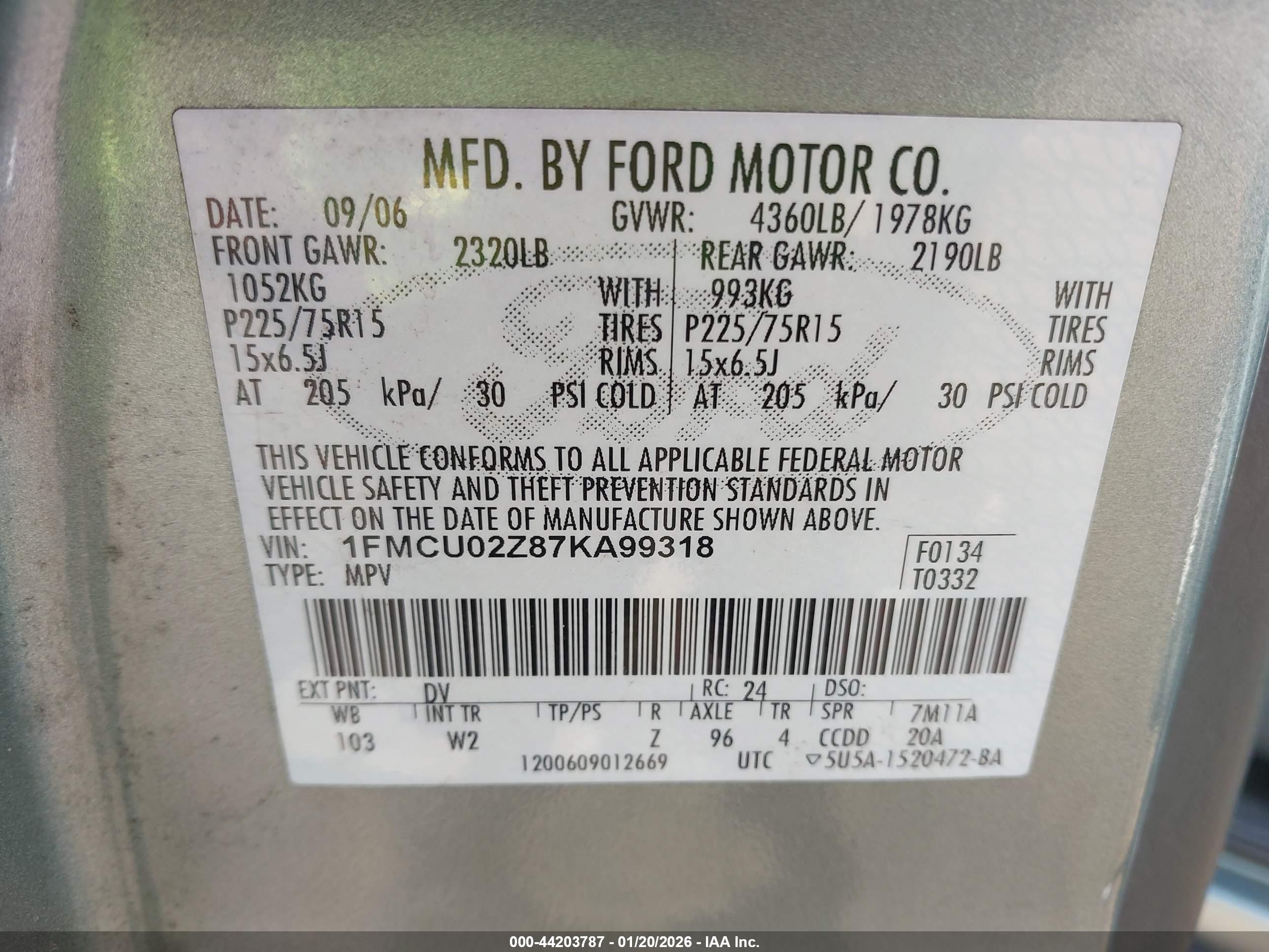 FORD ESCAPE image 9