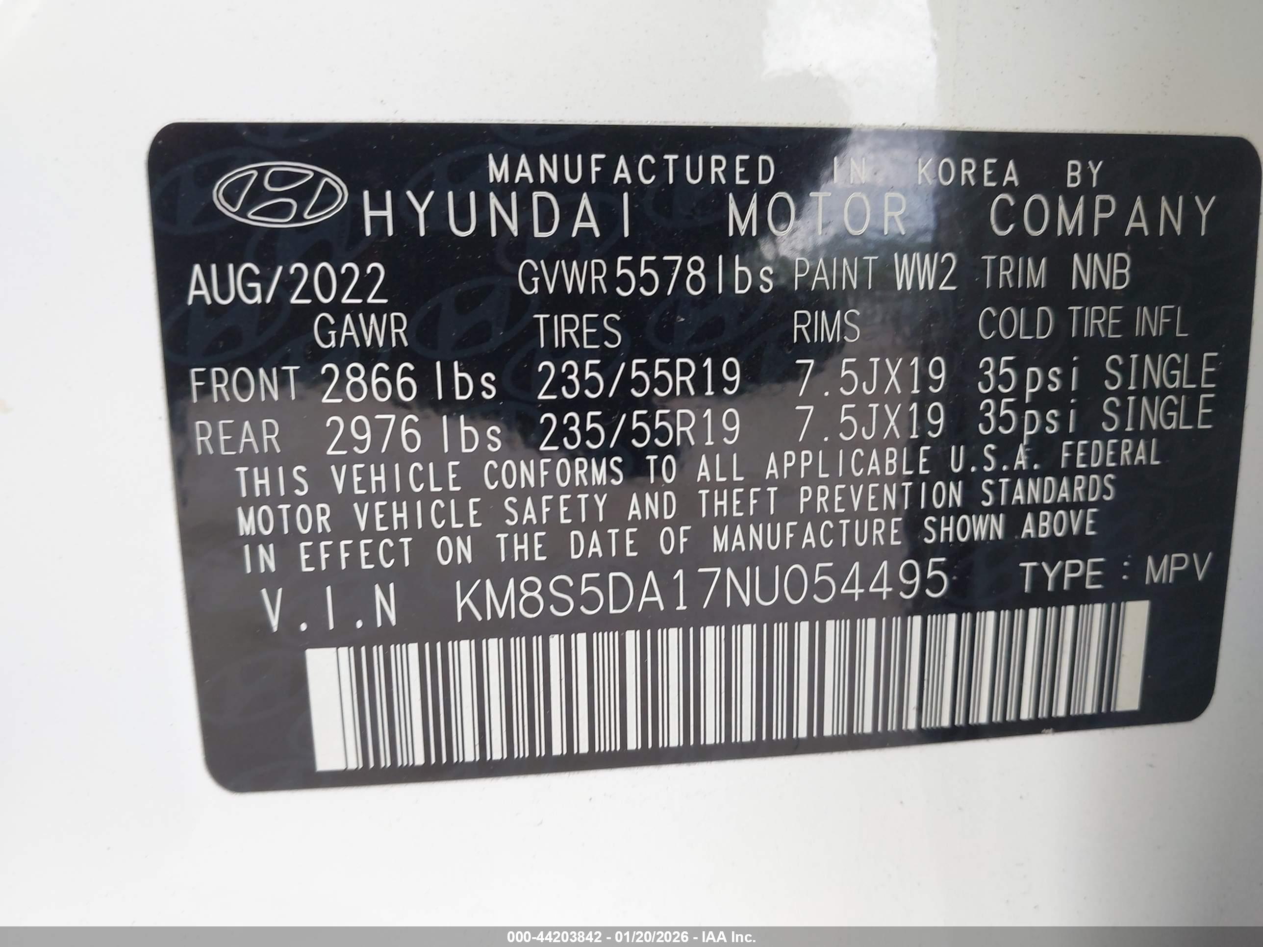 HYUNDAI SANTA image 9