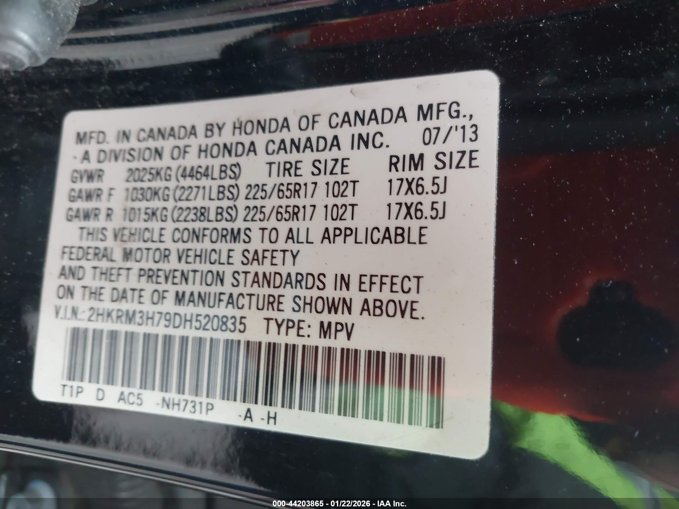 HONDA CR-V image 9