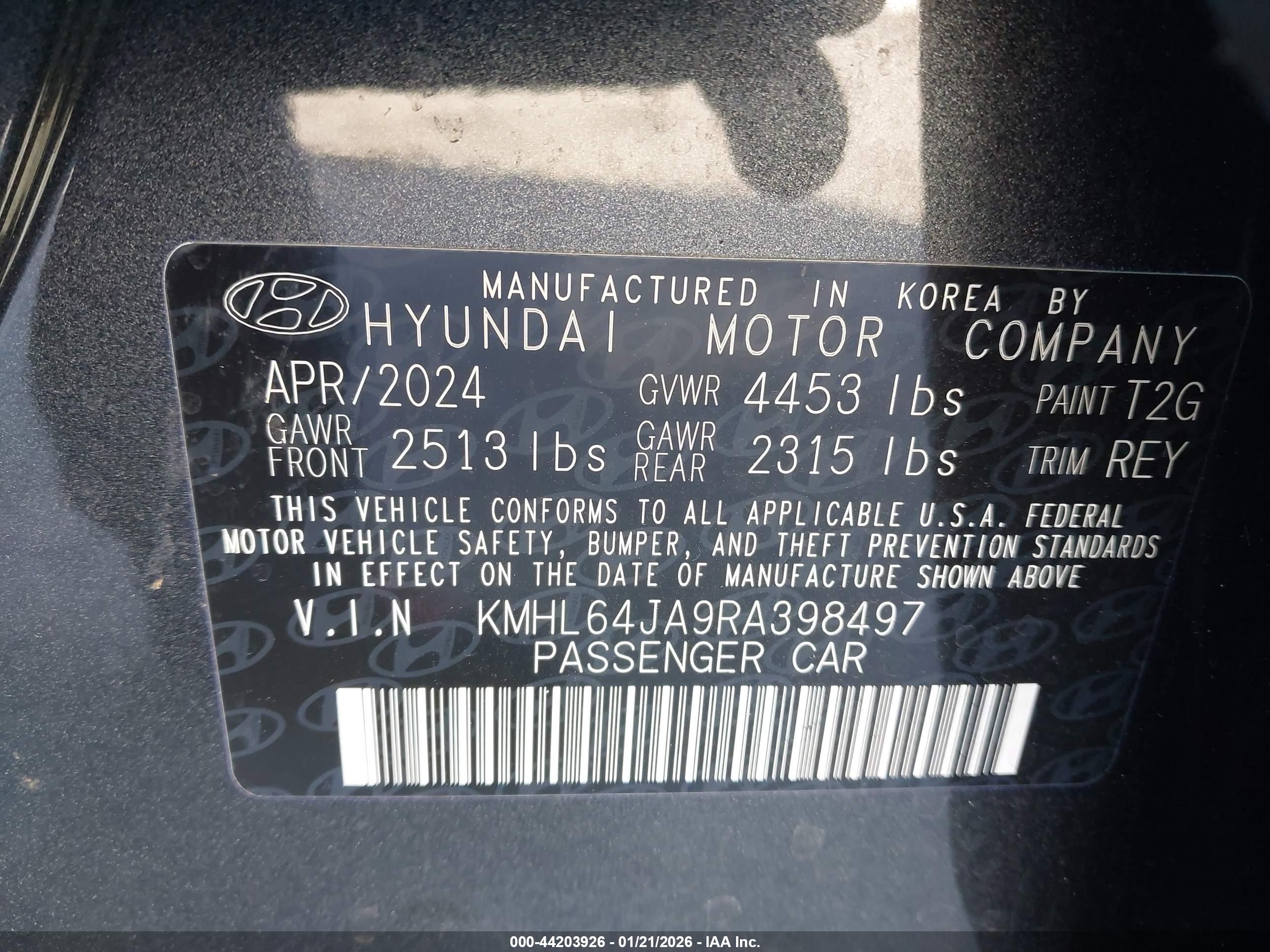 HYUNDAI SONATA image 9