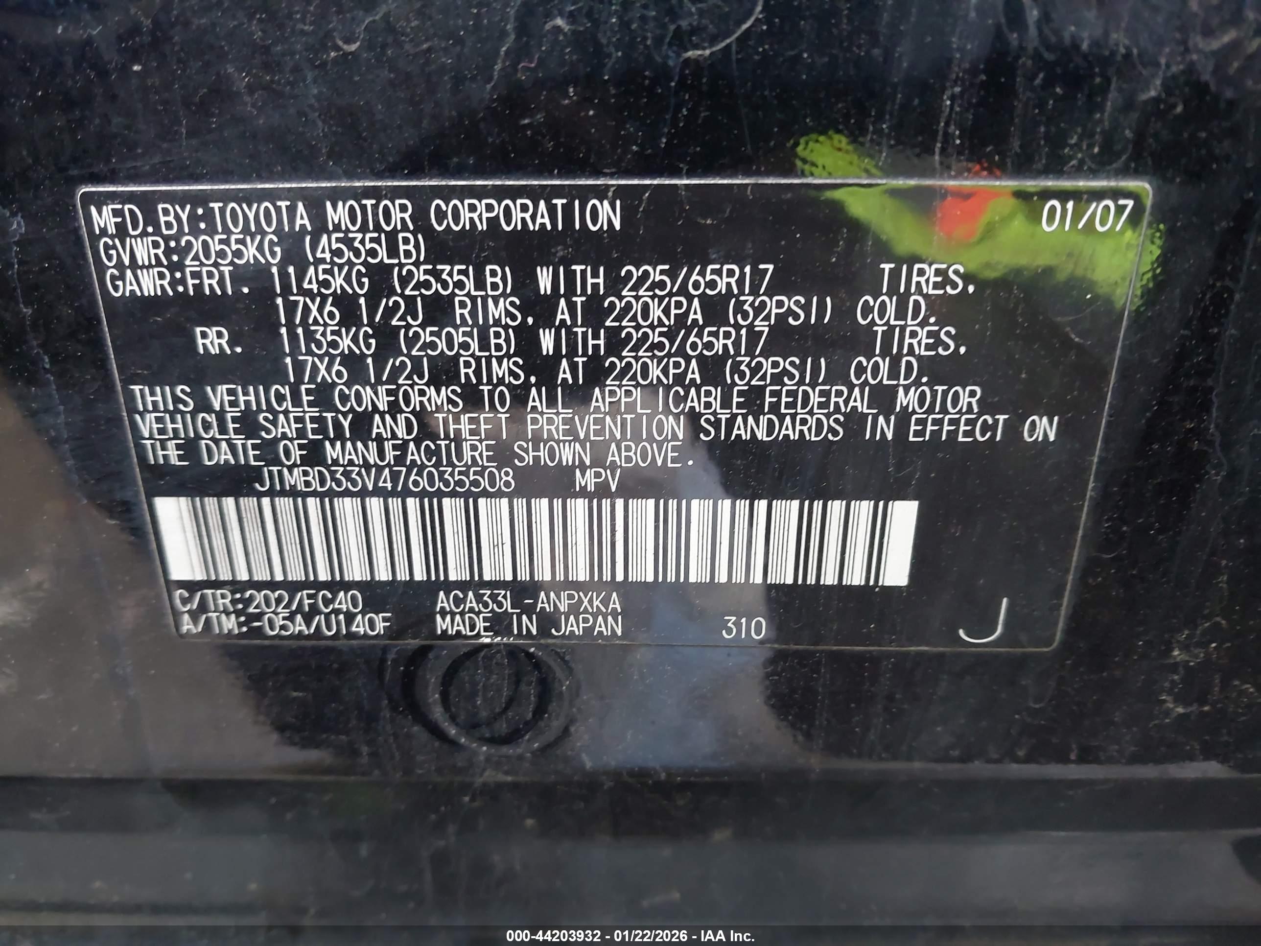 TOYOTA RAV4 image 9