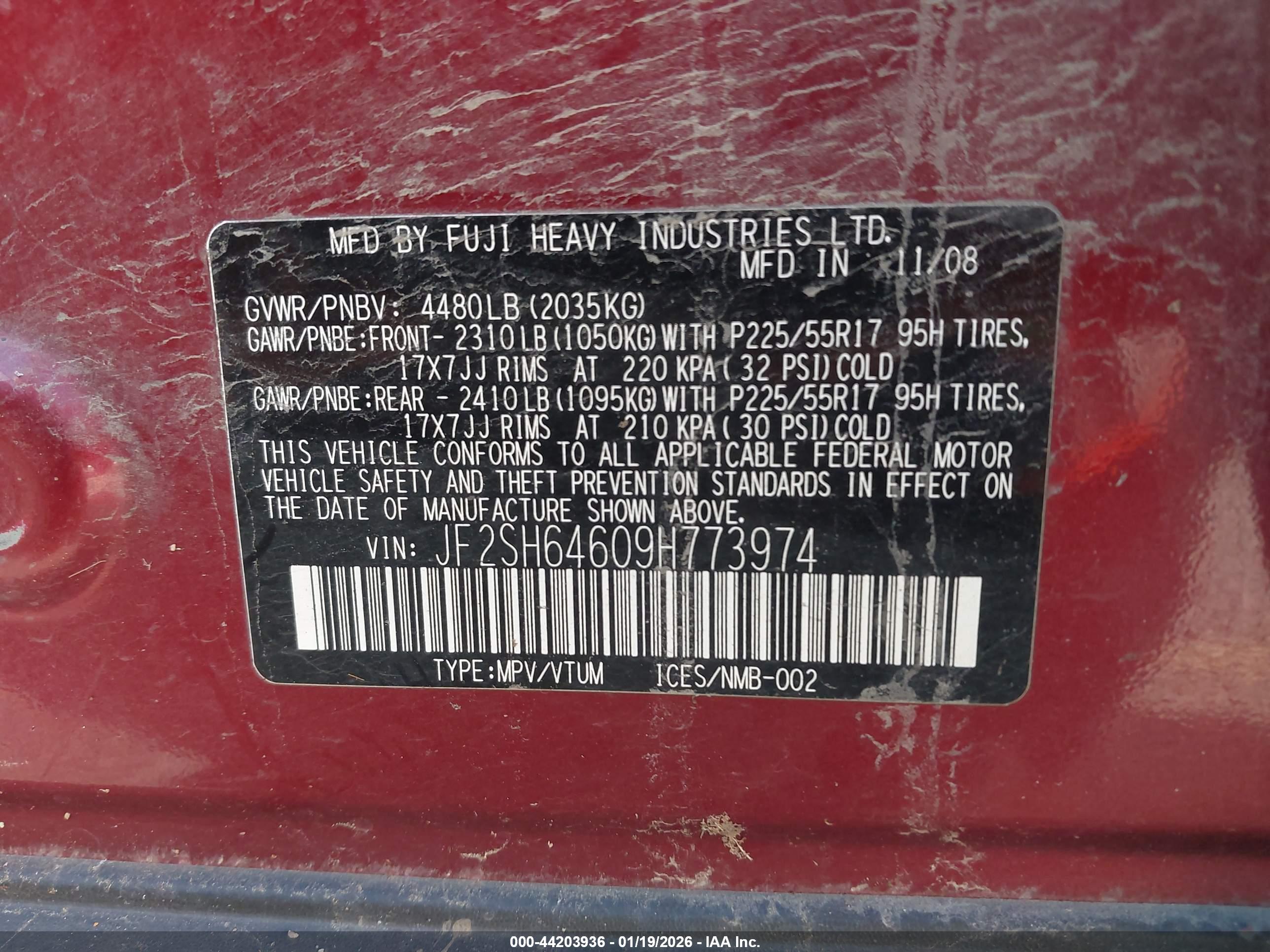 SUBARU FORESTER image 9