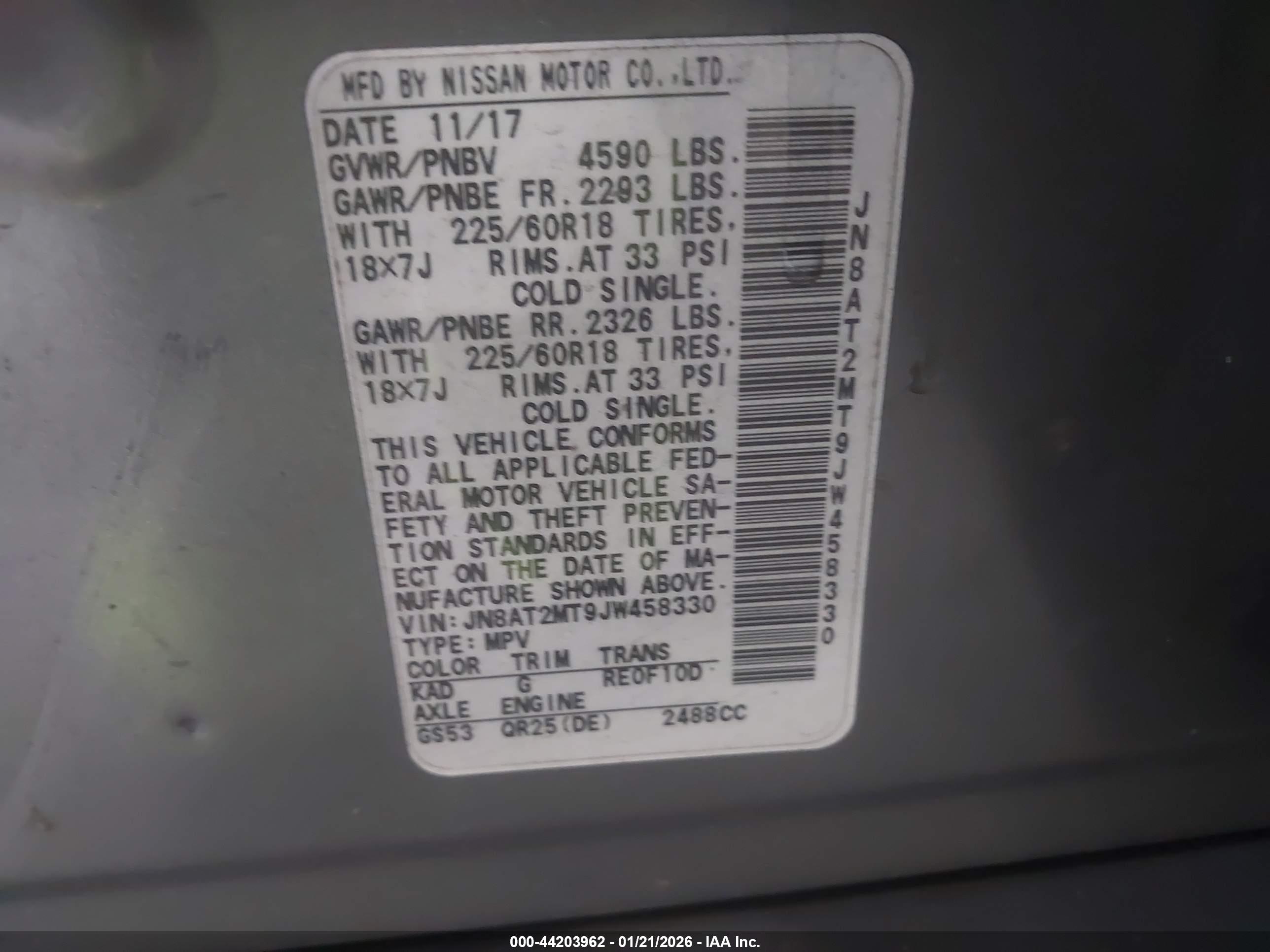 NISSAN ROGUE image 9