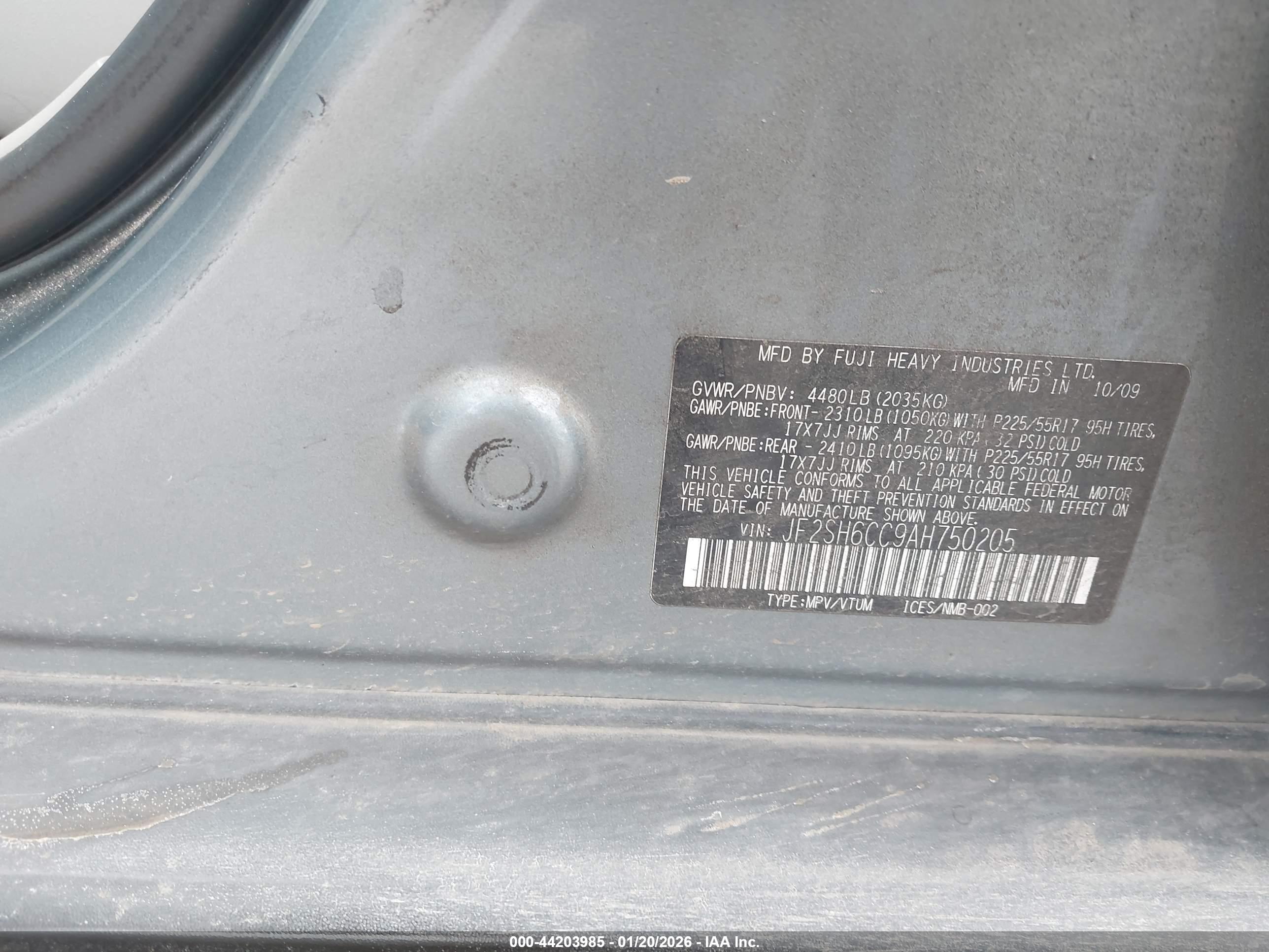 SUBARU FORESTER image 9