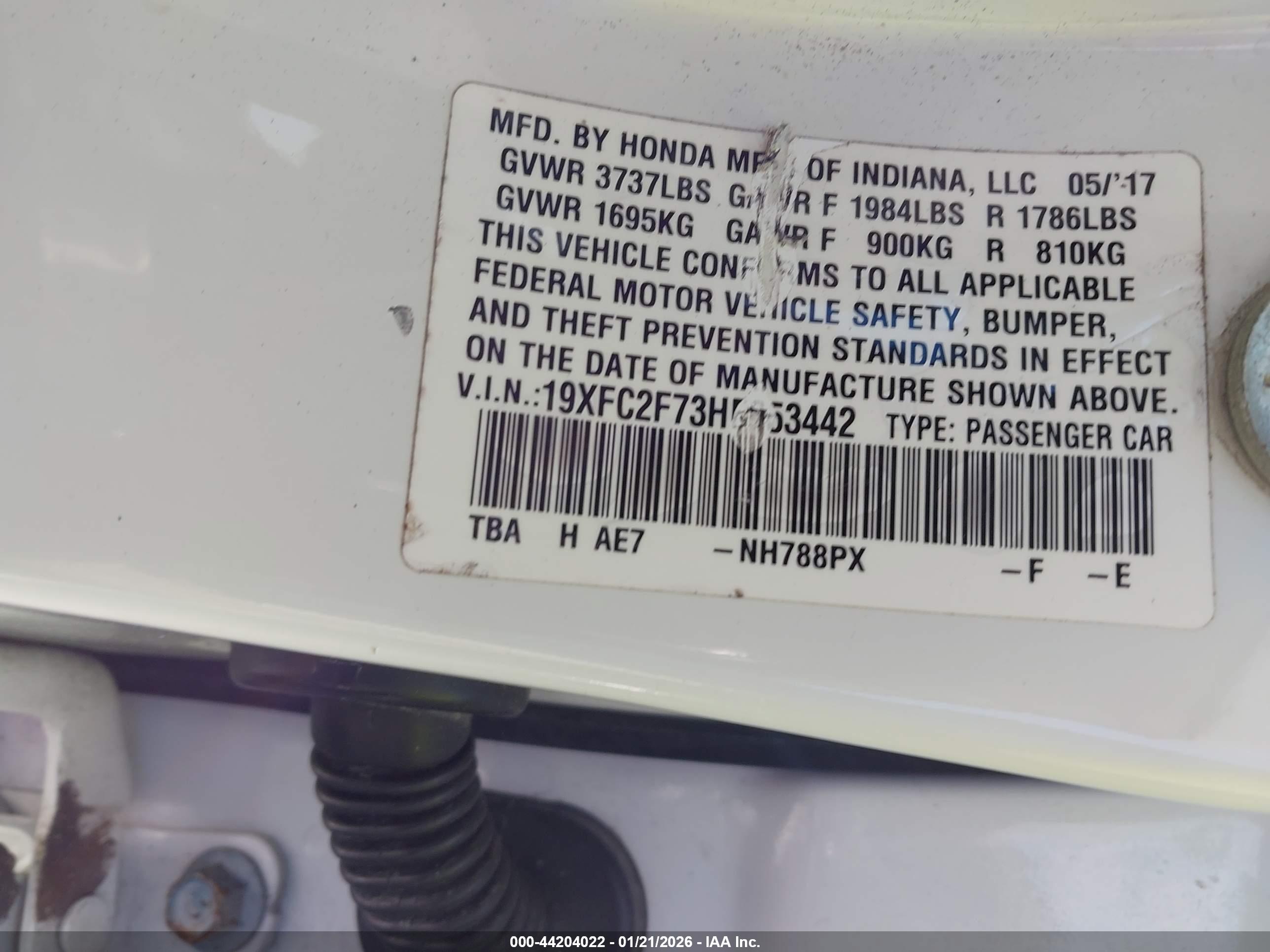 HONDA CIVIC image 9