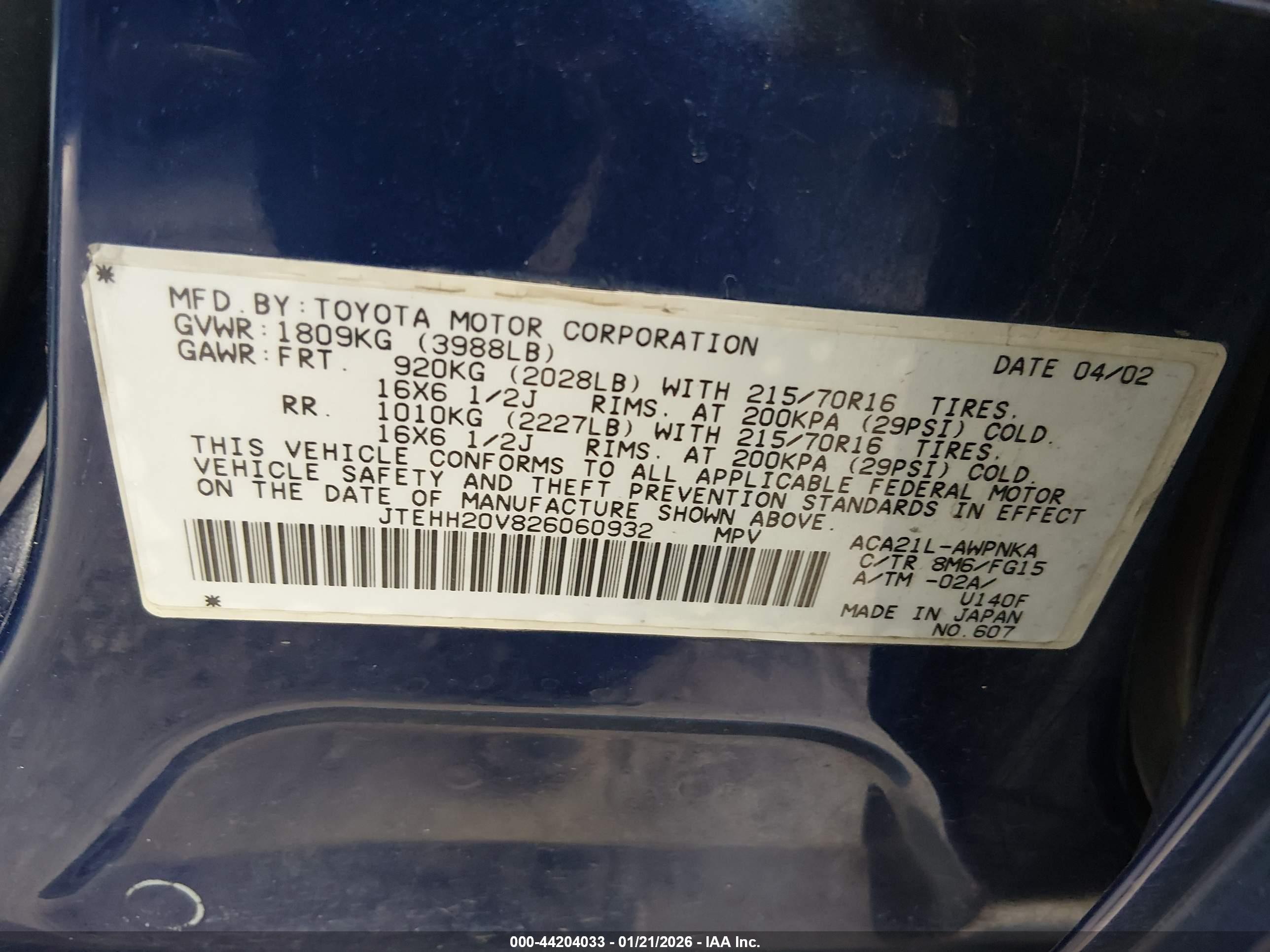 TOYOTA RAV4 image 9
