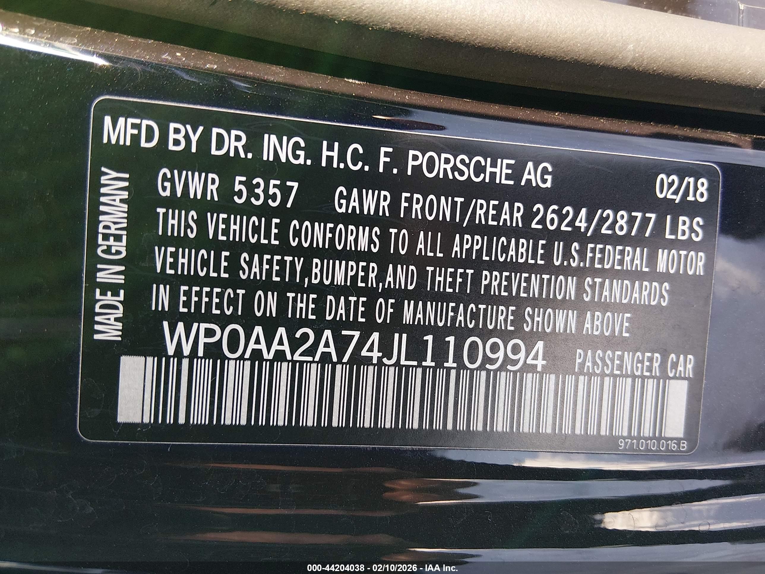 PORSCHE PANAMERA image 9