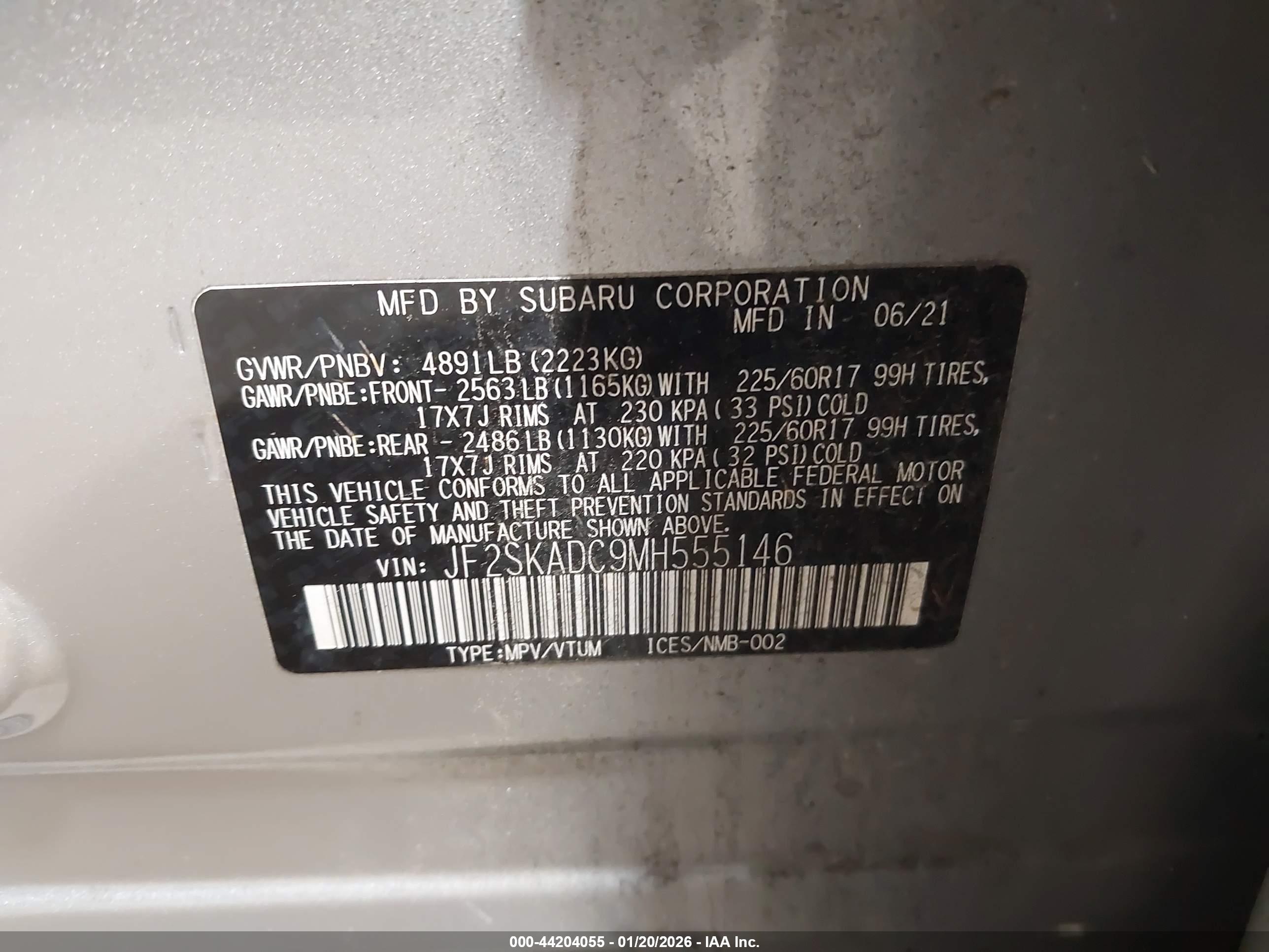 SUBARU FORESTER image 9