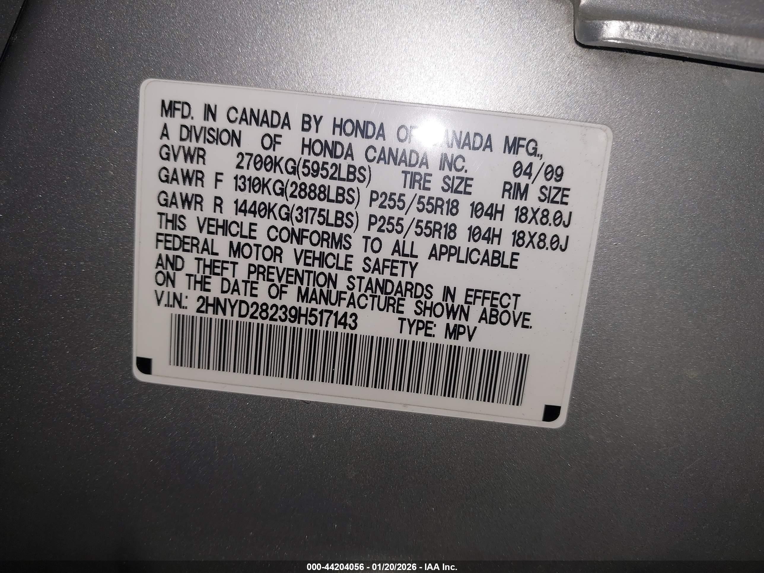 ACURA MDX image 9