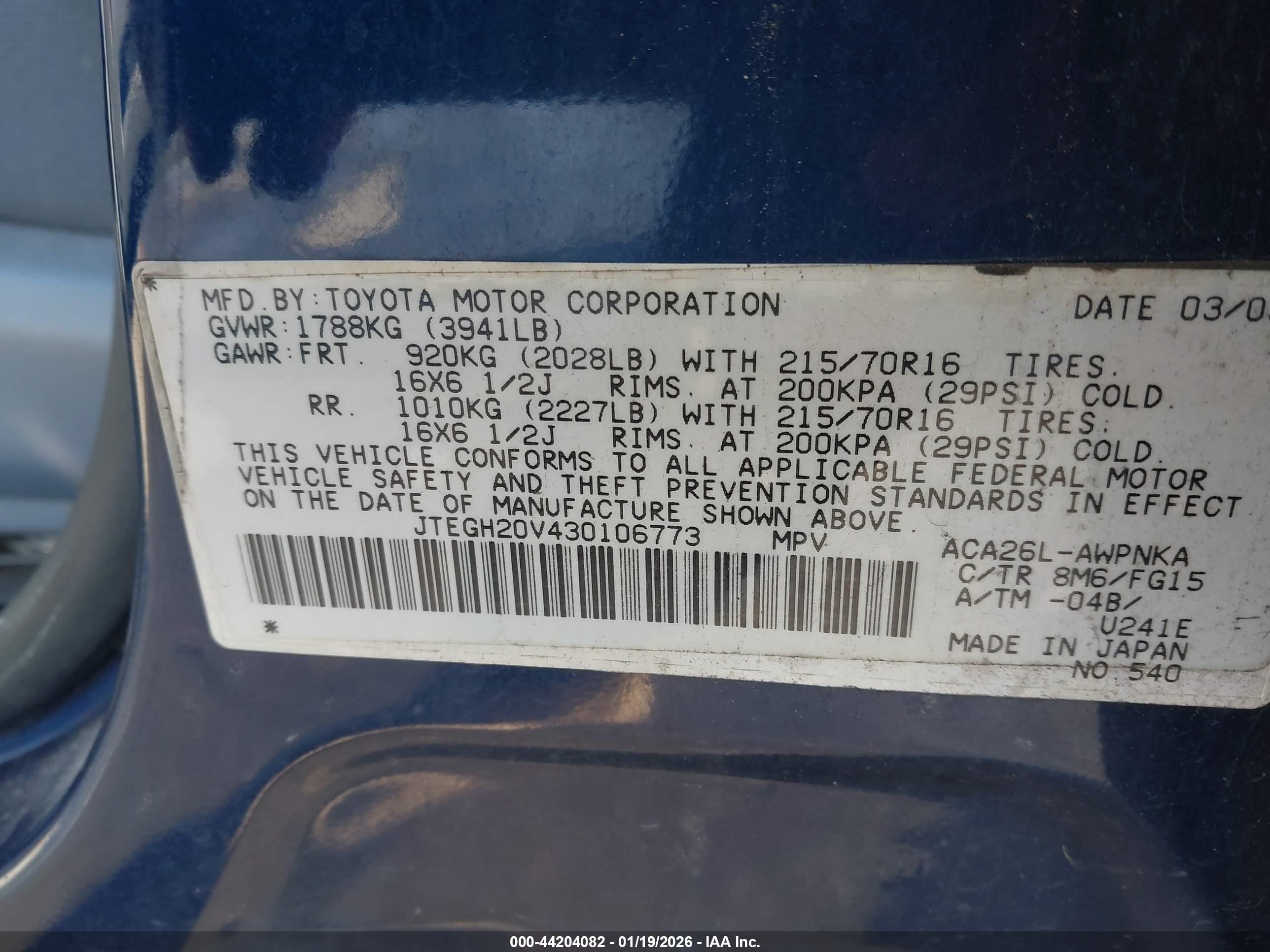 TOYOTA RAV4 image 9