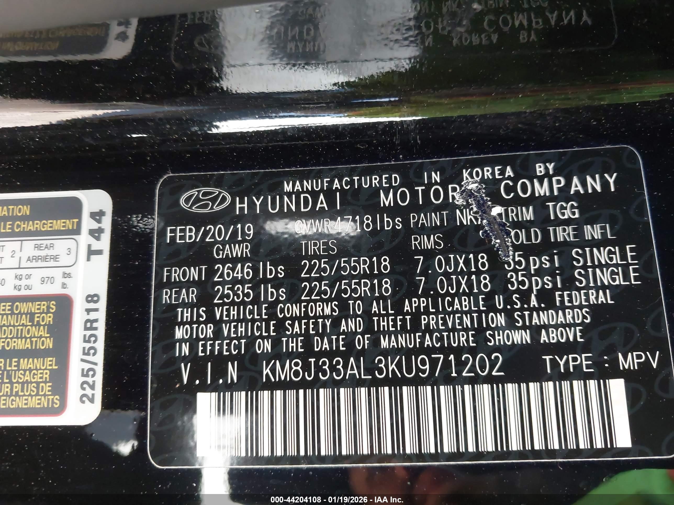 HYUNDAI TUCSON image 9