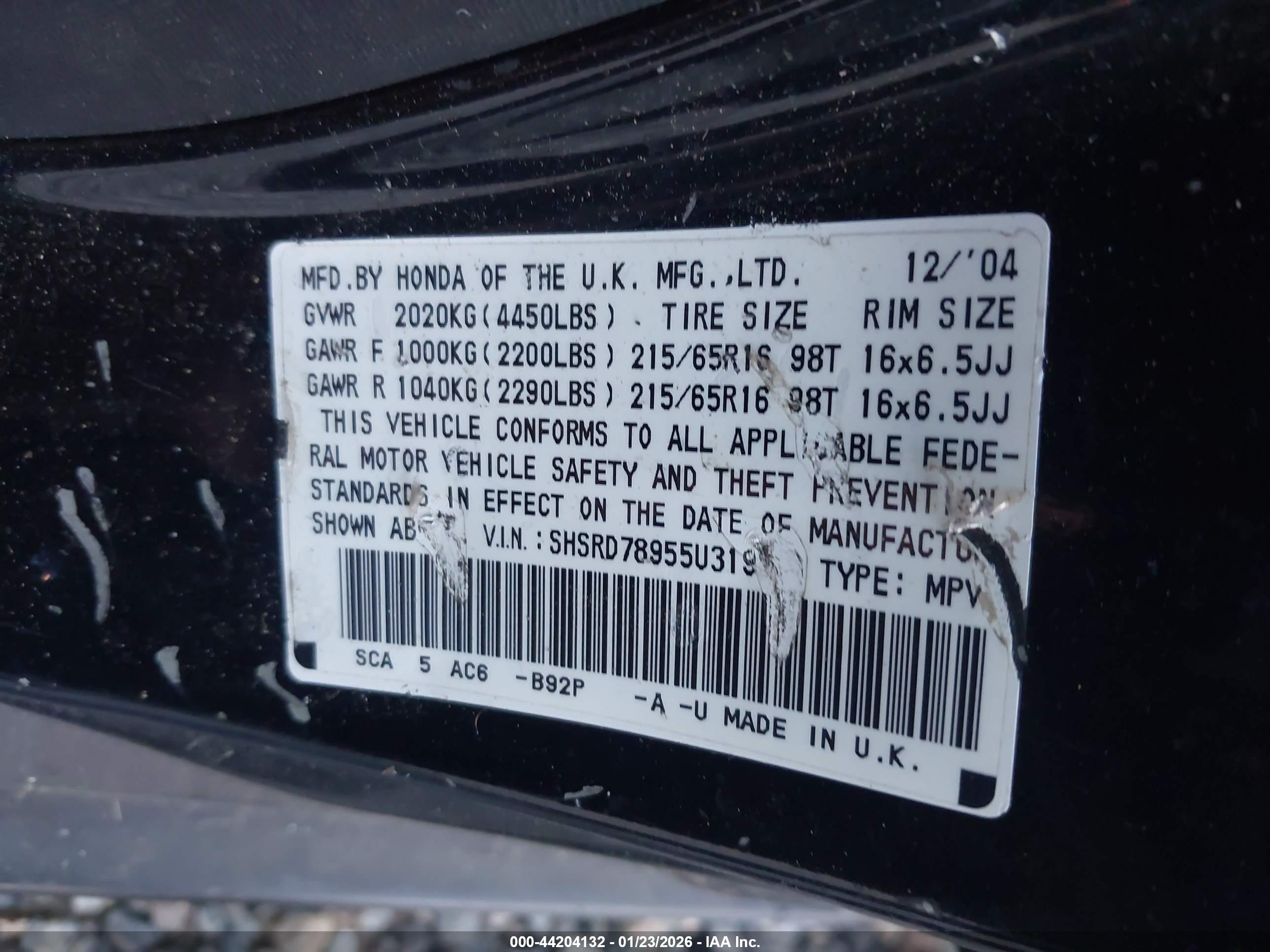 HONDA CR-V image 9