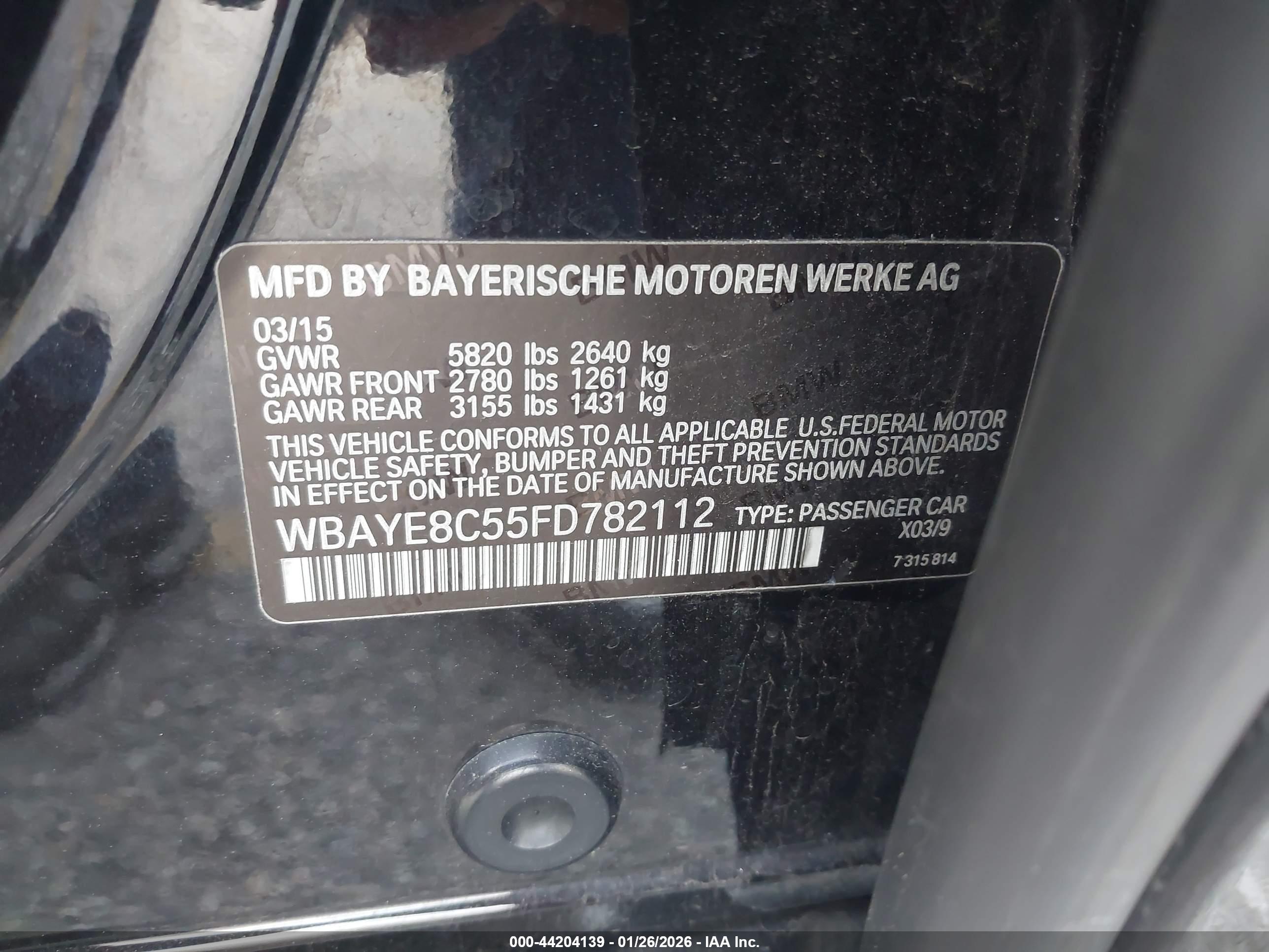 BMW 750LI image 9
