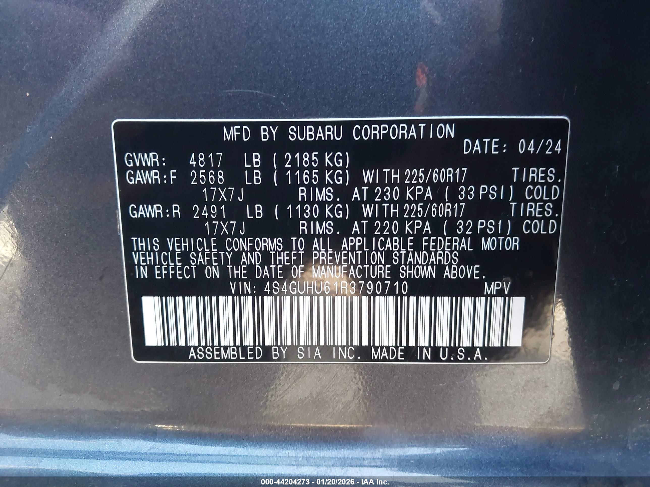 SUBARU CROSSTREK image 9