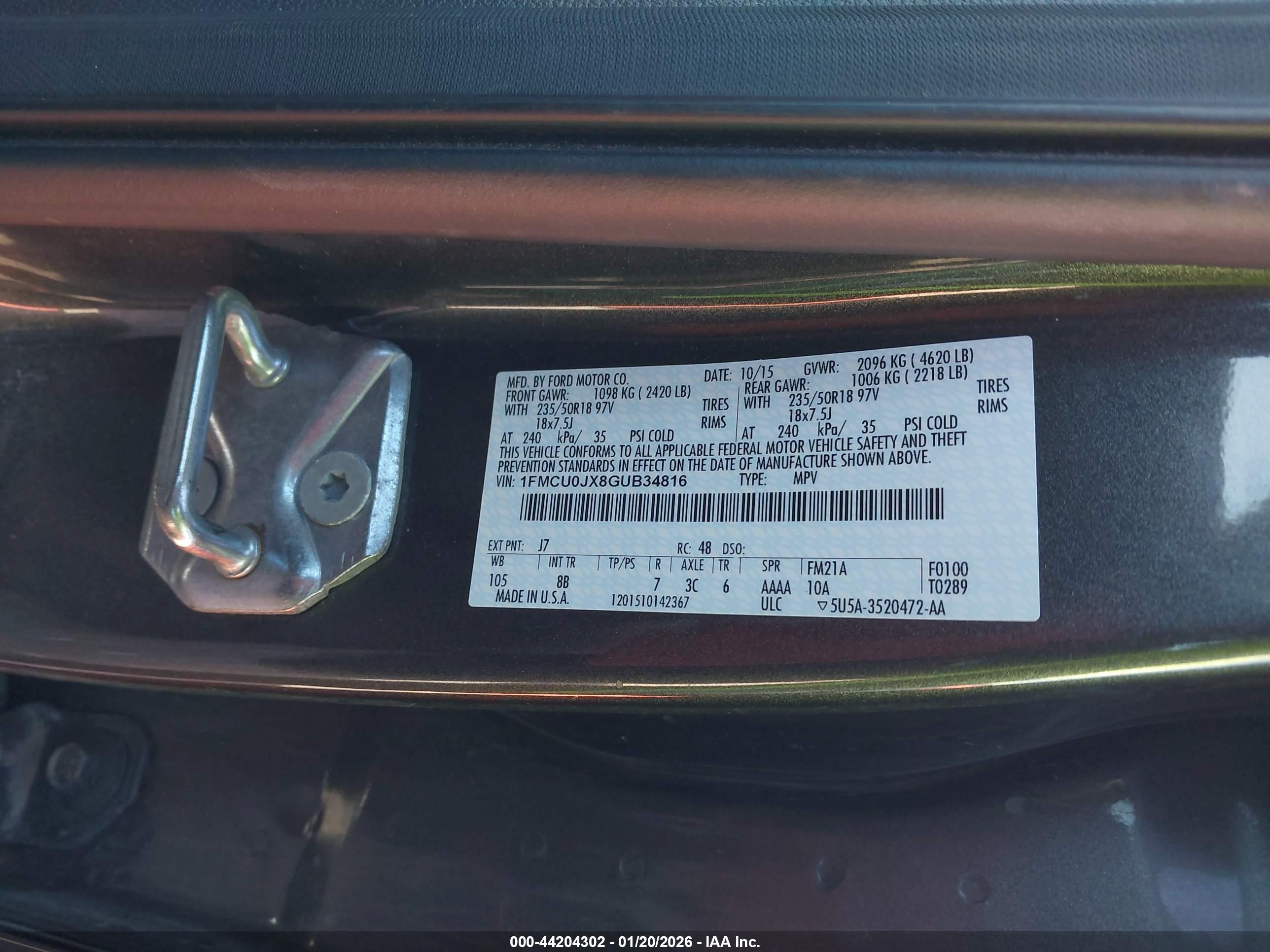 FORD ESCAPE image 9