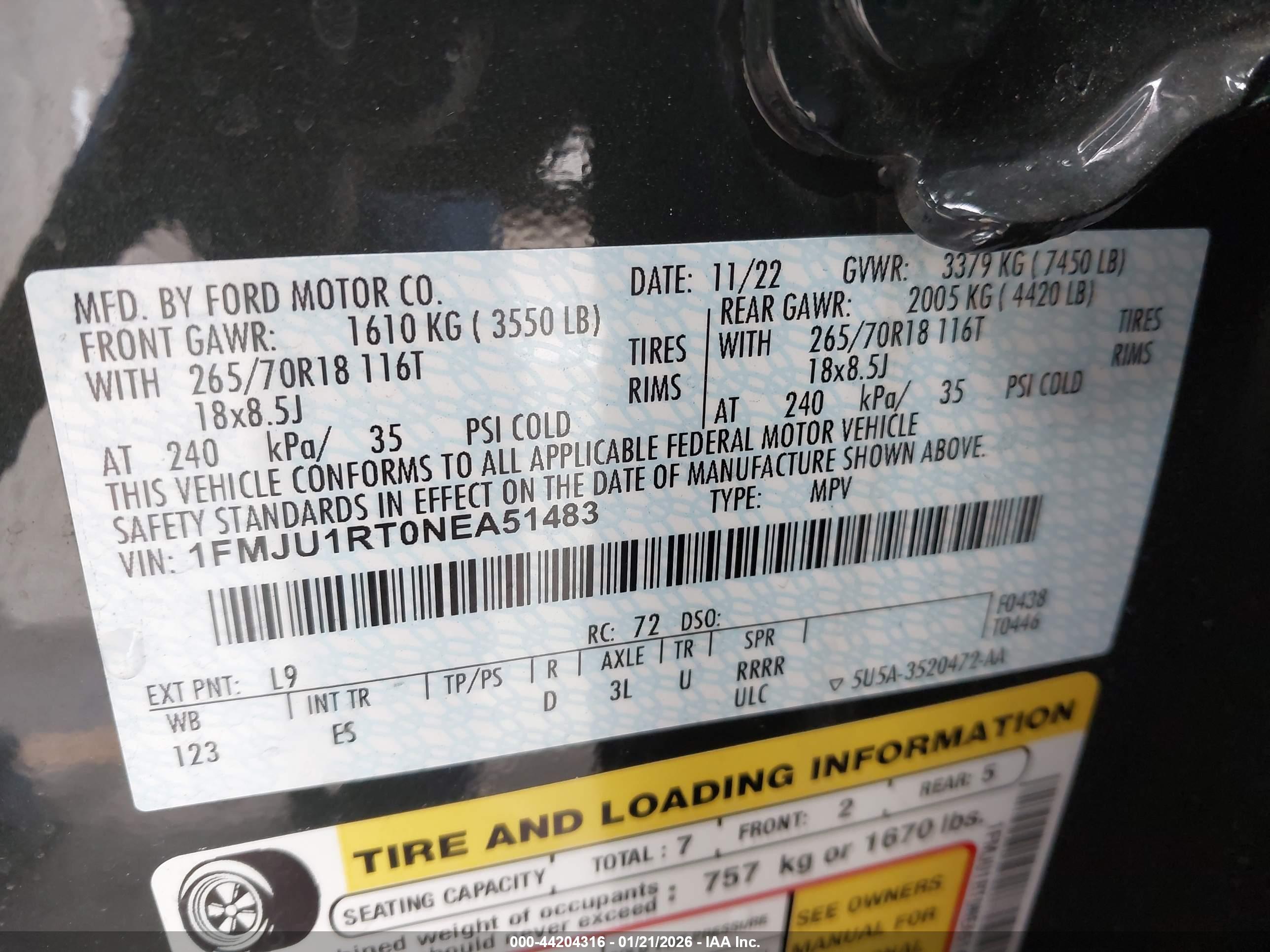 FORD EXPEDITION image 9