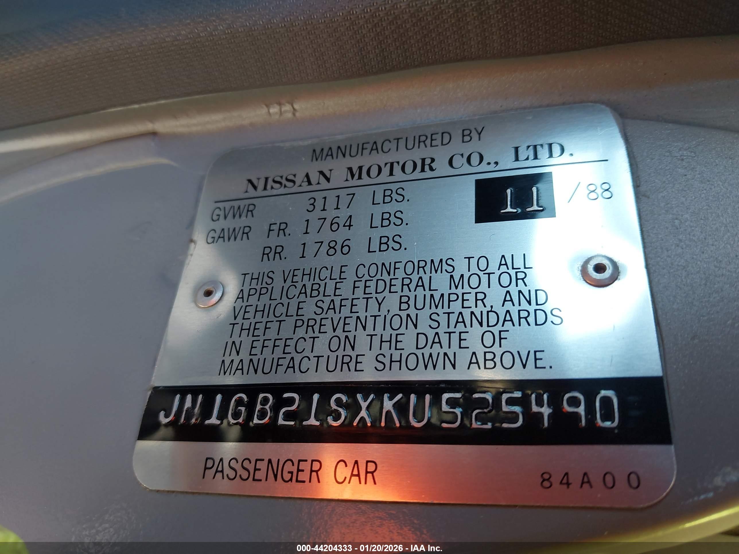 NISSAN SENTRA image 9