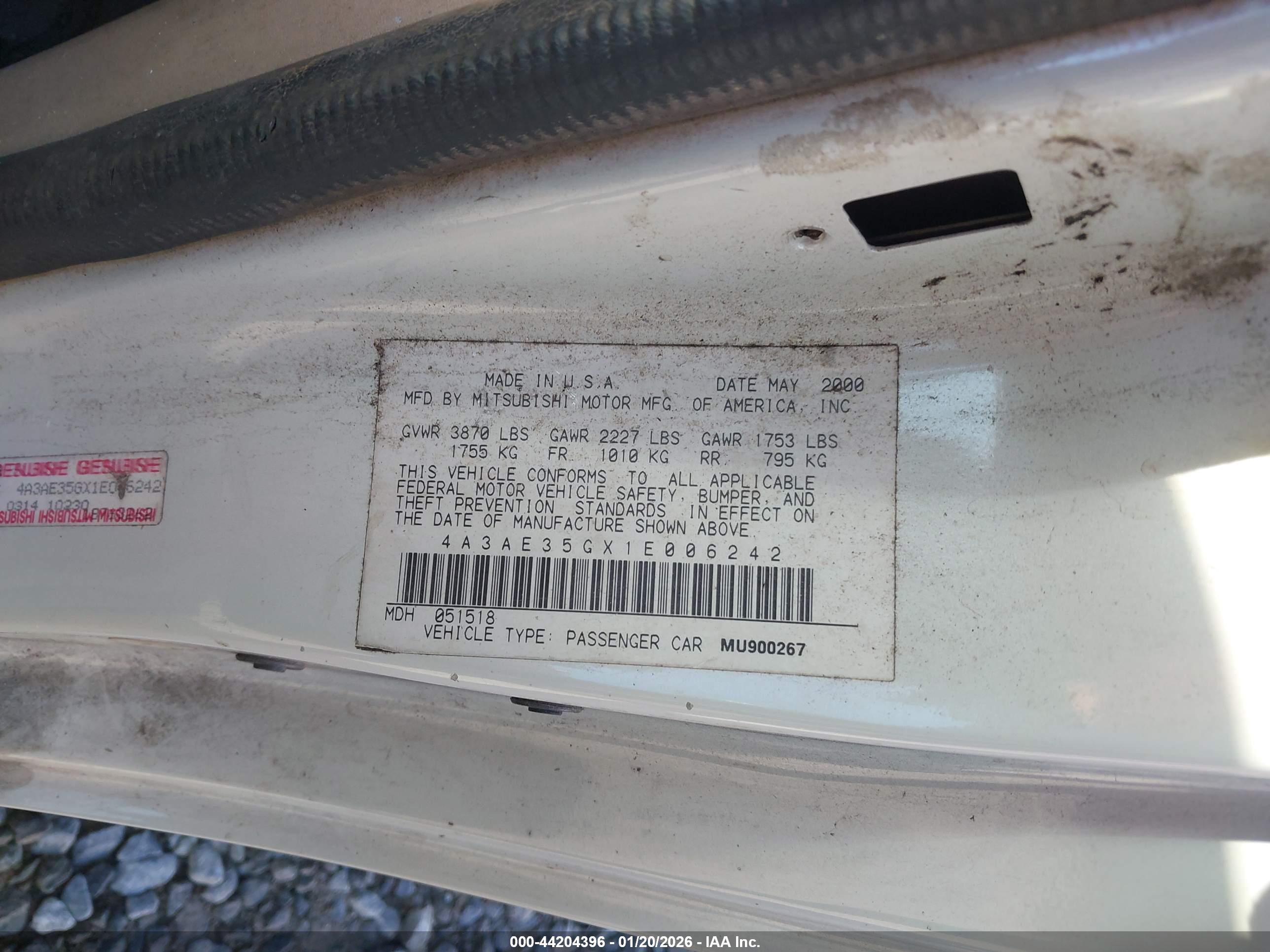 MITSUBISHI ECLIPSE image 9