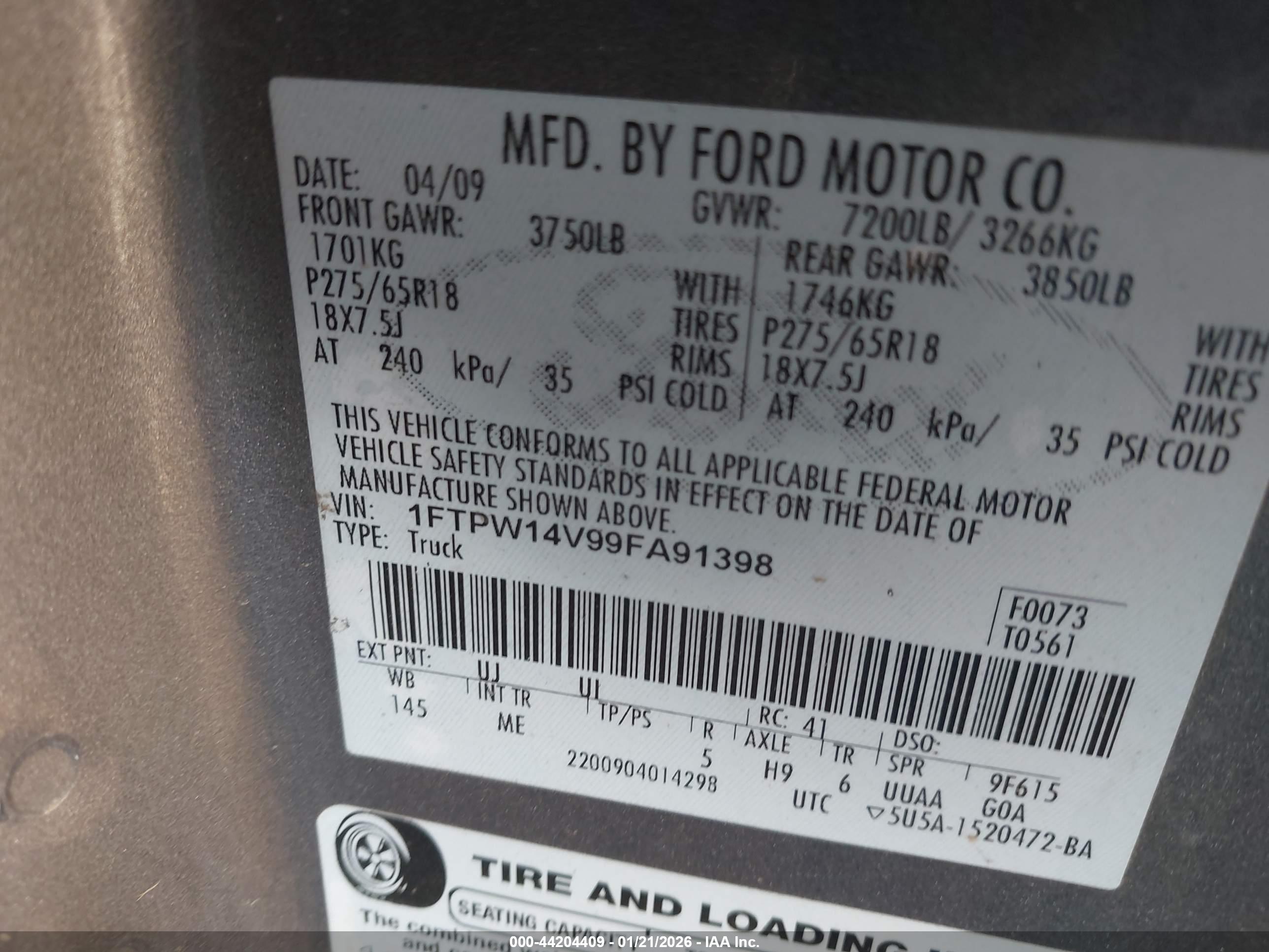 FORD F-150 image 9